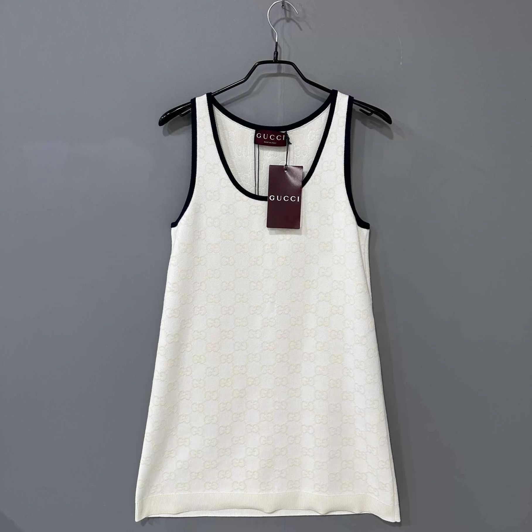 Gucci GUCCI 25 New Jacquard Tank Dress S Size S / US 4 / IT 40 - 1 Thumbnail