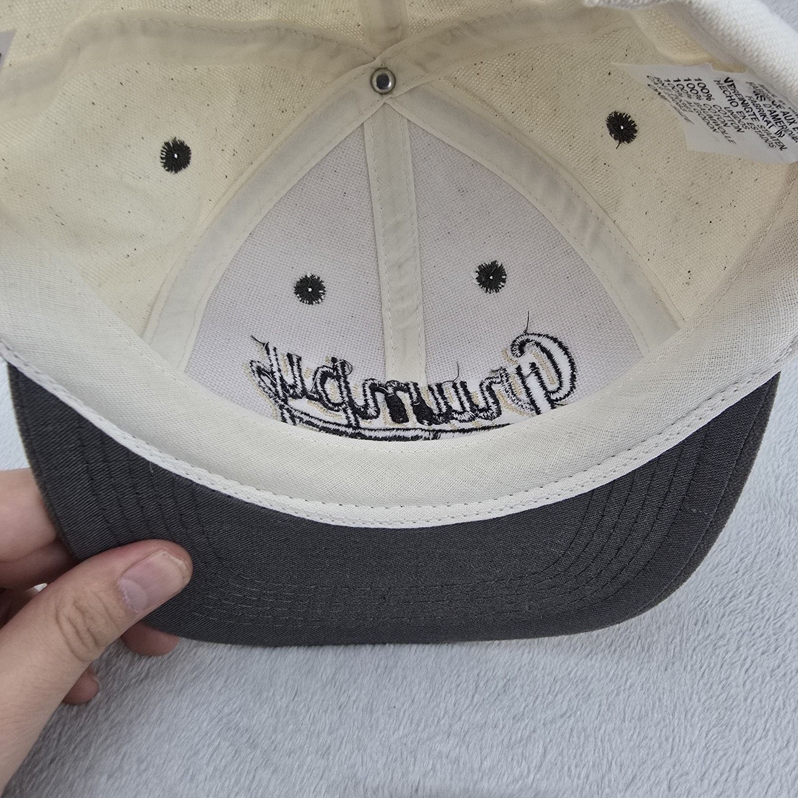 Disney Vintage Disney Store Grumpy Dwarf Hat Strapback Snow White Size ONE SIZE - 10 Thumbnail