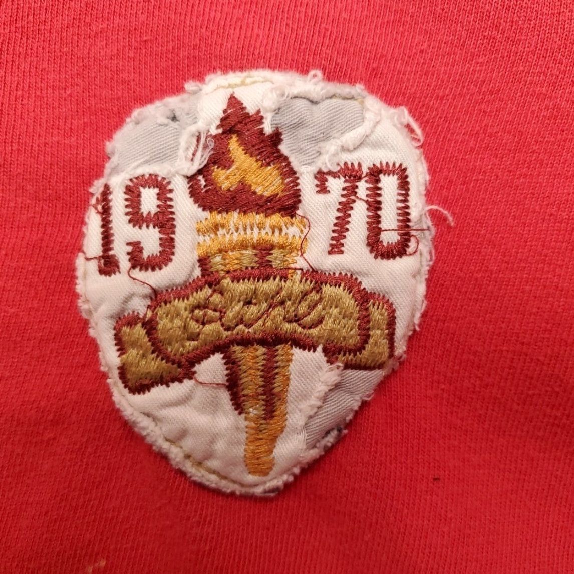 Vintage VTG Ditch Plains Sweatshirt Men M Retro Embroidered Polo Collar Long Sleeve Y2K Red USA Sports Mens Size US M / EU 48-50 / 2 - 4 Thumbnail