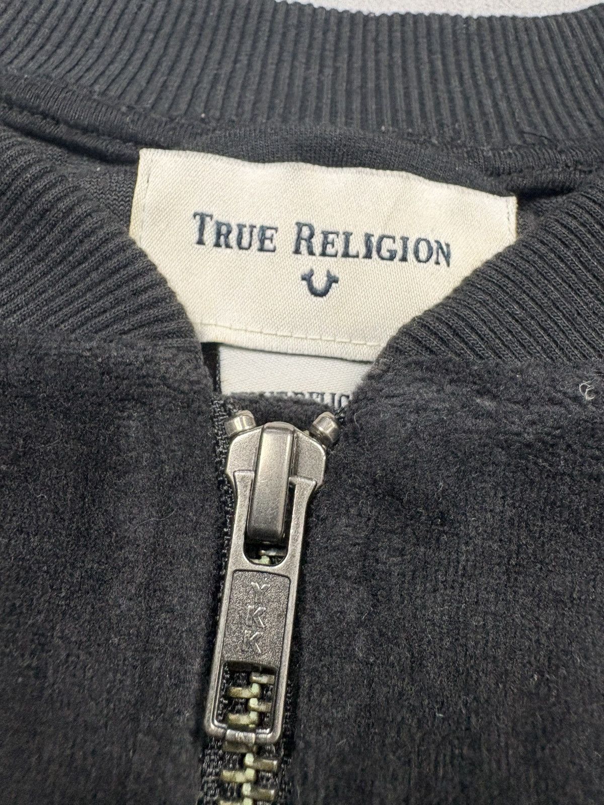True Religion True Religion Velour Track Jacket Full Zip Japanese M Y2K Size M / US 6-8 / IT 42-44 - 16 Thumbnail