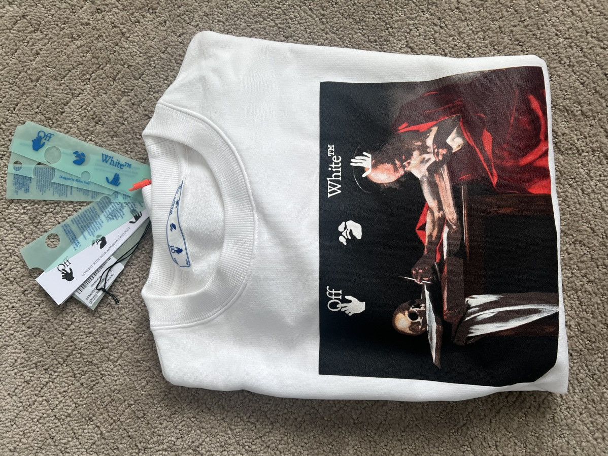 Off-White Caravaggio White Crewneck