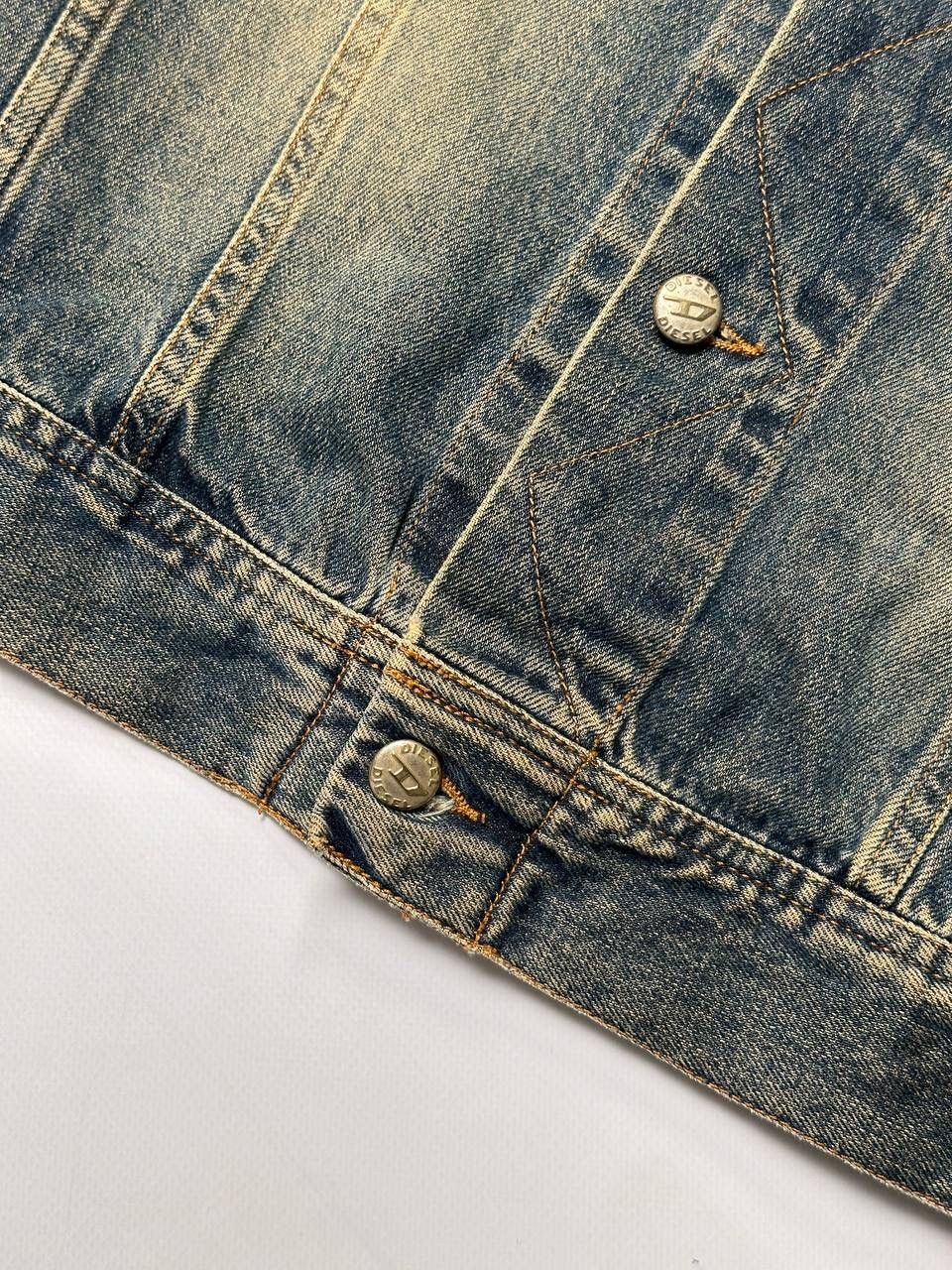 Diesel Diesel 00s Vintage Japanese Streetwear Washed Boxy Jacket🔥 Size M / US 6-8 / IT 42-44 - 4 Thumbnail