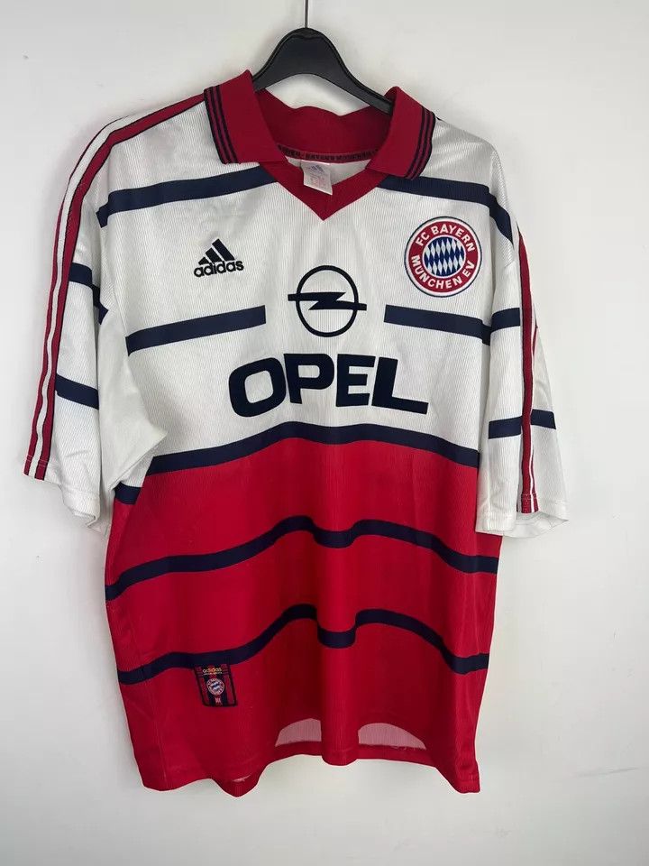 1998-00 FC Bayern Munich Munchen Away FOOTBALL SHIRT SOCCER