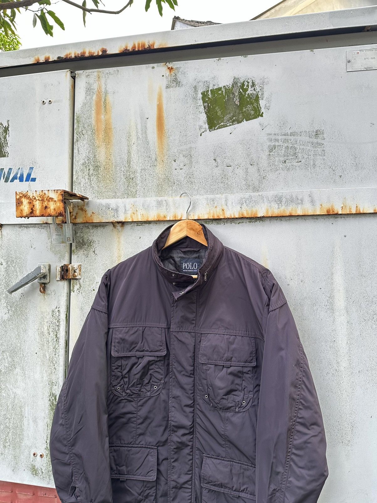 If Six Was Nine 👹Polo British Country Black Utility Jacket Size US L / EU 52-54 / 3 - 4 Thumbnail