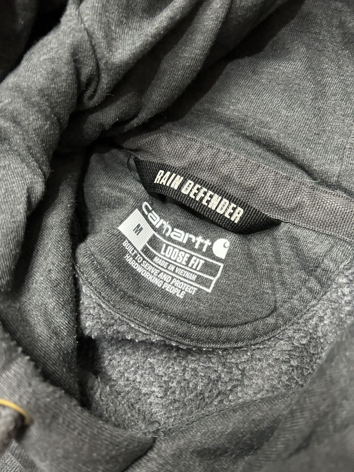 Carhartt × Carhartt Wip × Vintage Vintage Y2K Sage Carhartt Hoodie Size US M / EU 48-50 / 2 - 13 Thumbnail