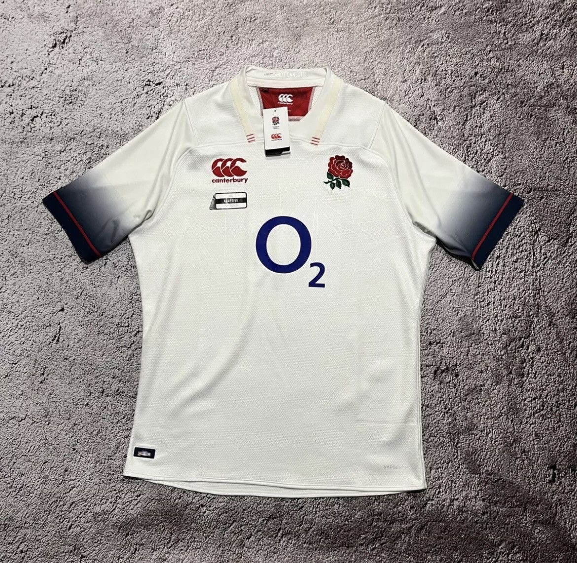 Canterbury of New Zealand ENGLAND 2017 2018 RUGBY UNION HOME SHIRT JERSEY TRIKOT Size US XXL / EU 58 / 5 - 1 Thumbnail