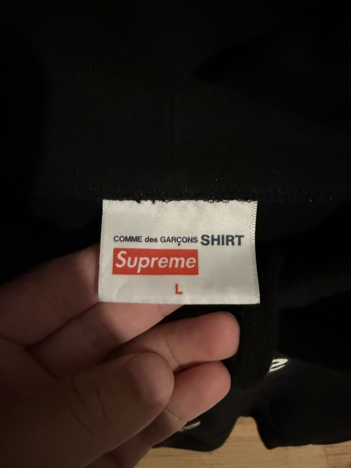 Comme des Garcons Supreme CGD box logo Size US L / EU 52-54 / 3 - 2 Thumbnail