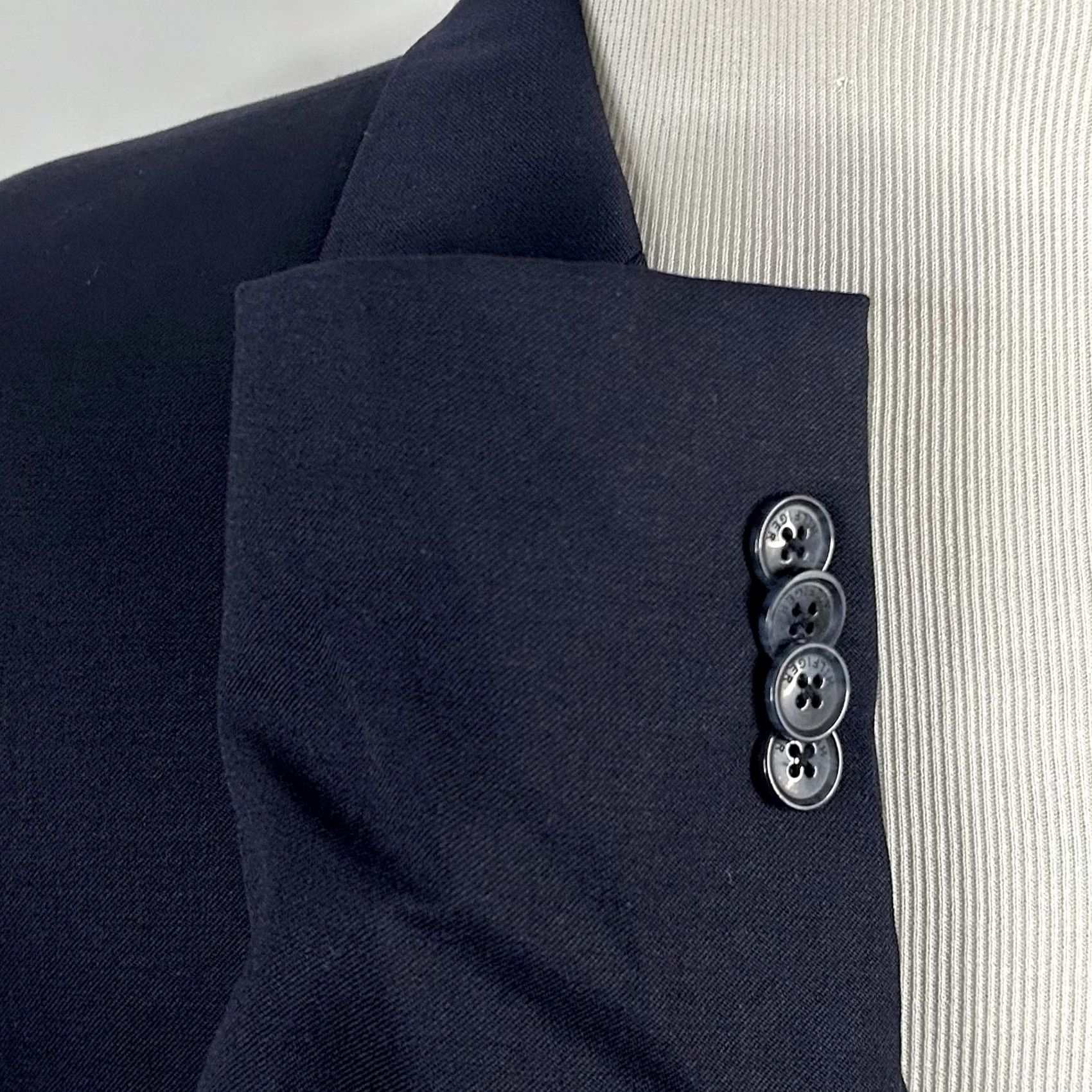 Tommy Hilfiger Tommy Hilfiger Sport Coat 48XL Wool Midnight Blue Two-Button Double-Vented JACKET Mens Regular 48 Blue Wool Sport Coat 100% Wool Tigers? Size US XS / EU 42 / 0 - 5 Thumbnail