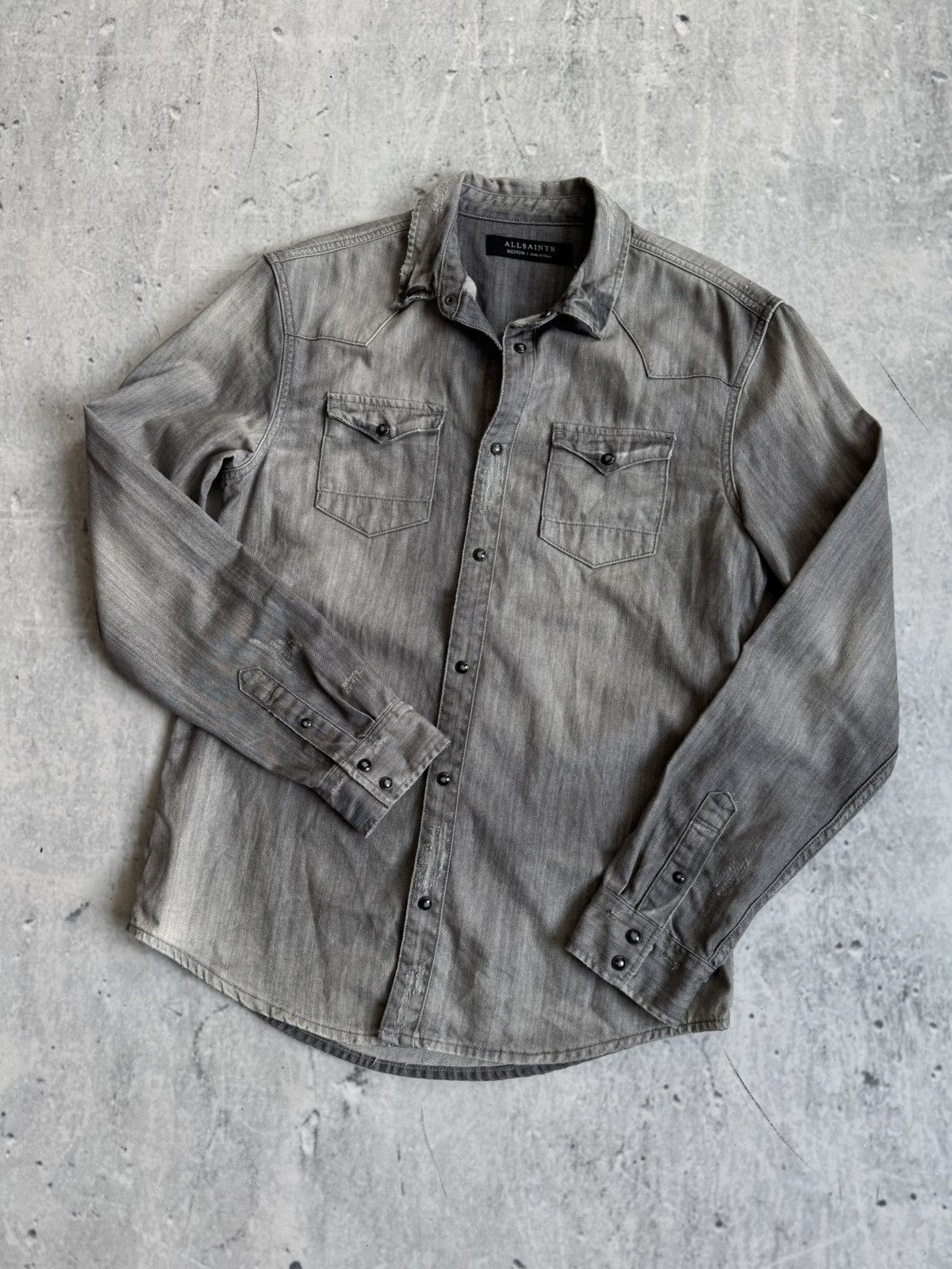Allsaints Allsaints vintage awesome fade shirt Size US M / EU 48-50 / 2 - 1 Thumbnail