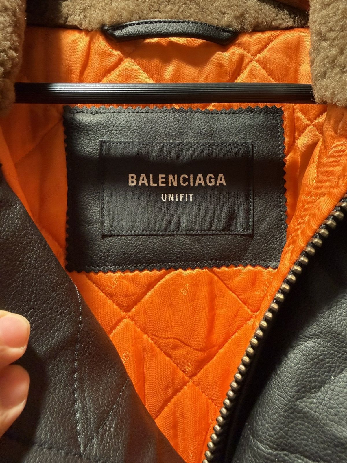 Balenciaga Balenciaga Oversized Grainy Cactus Leather Quilted Jacket Size US M / EU 48-50 / 2 - 7 Thumbnail