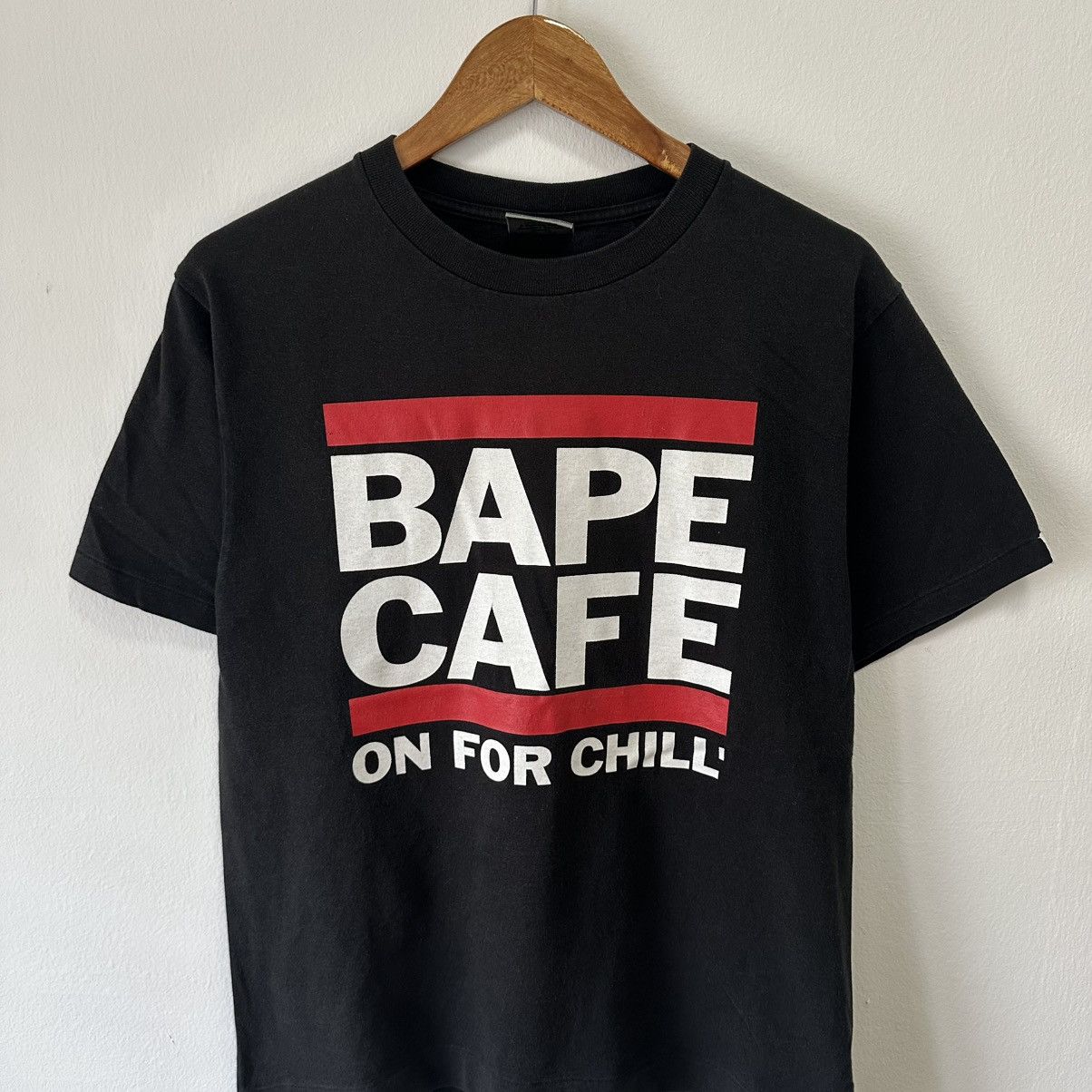 Bape Vintage Bape Cafe On For Chill T Shirt Size US M / EU 48-50 / 2 - 2 Thumbnail