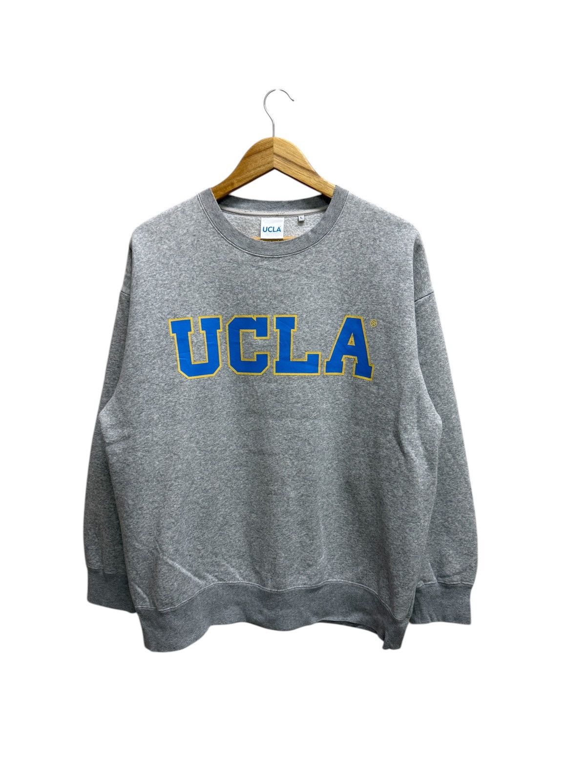 Japanese Brand University California Los Angeles Bruins Biglogo Sweatshirt Size US L / EU 52-54 / 3 - 1 Thumbnail