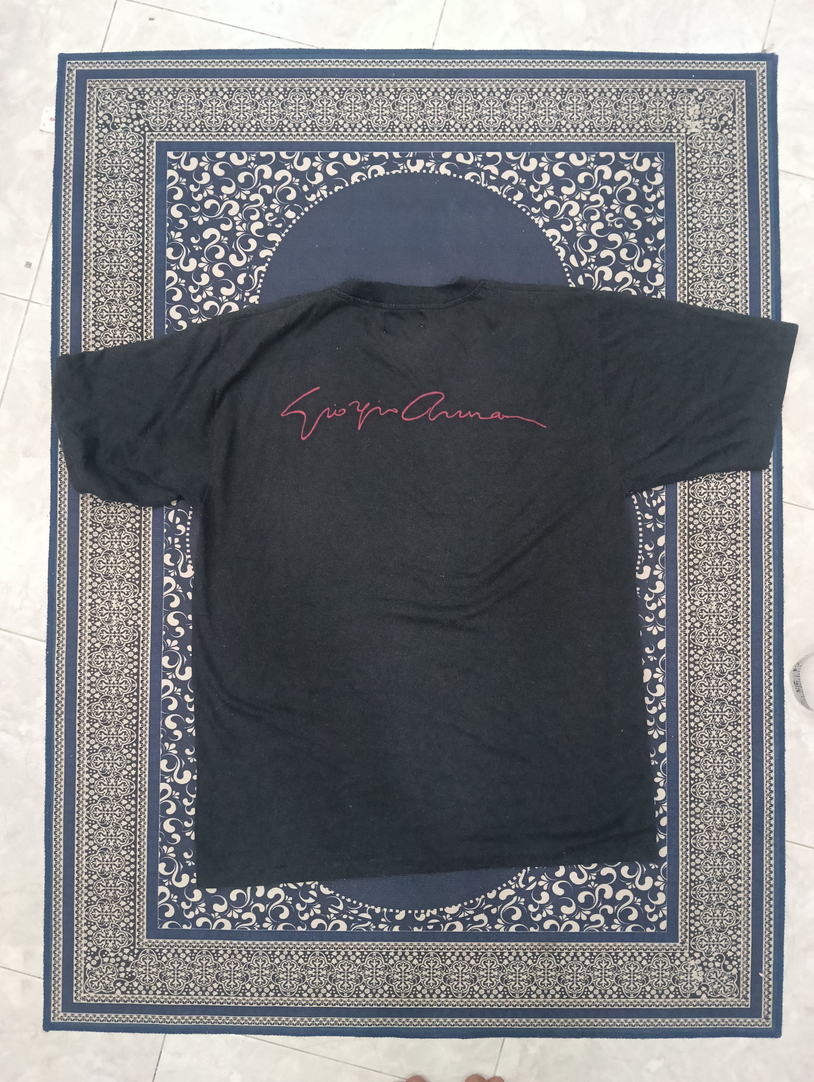Armani Vintage Armani Jeans Shirt Spell Out Size US XL / EU 56 / 4 - 2 Thumbnail