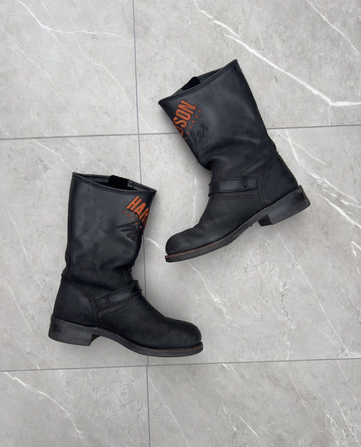 Vintage Vintage Harley Motorcycle Engineering Boots Size US 10 / EU 43 - 1 Thumbnail