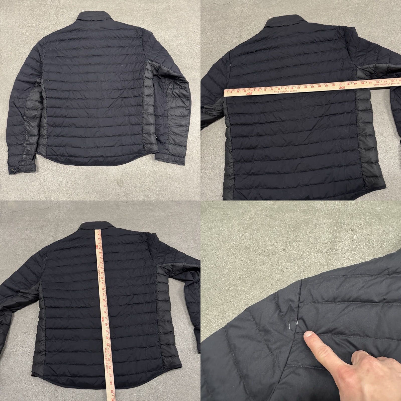 Rag & Bone Rag & Bone Mens Full Zip Puffer Down Jacket Black Sz 42 Size US XS / EU 42 / 0 - 8 Thumbnail