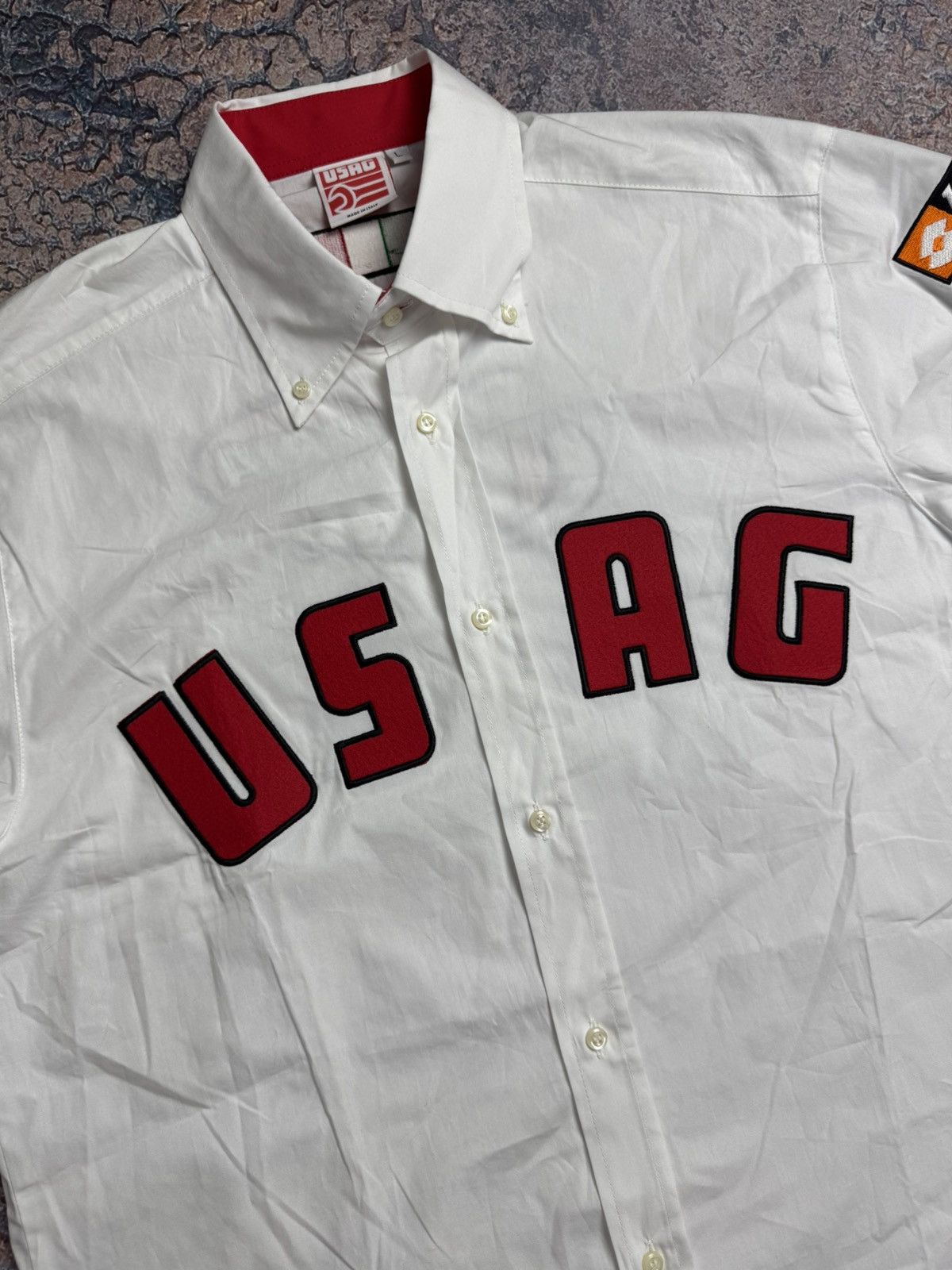 Vintage MAGLIA CAMICIA usag 2012 TORO ROSSO DUCATI APRILIA FORMULA1 Size US L / EU 52-54 / 3 - 5 Thumbnail