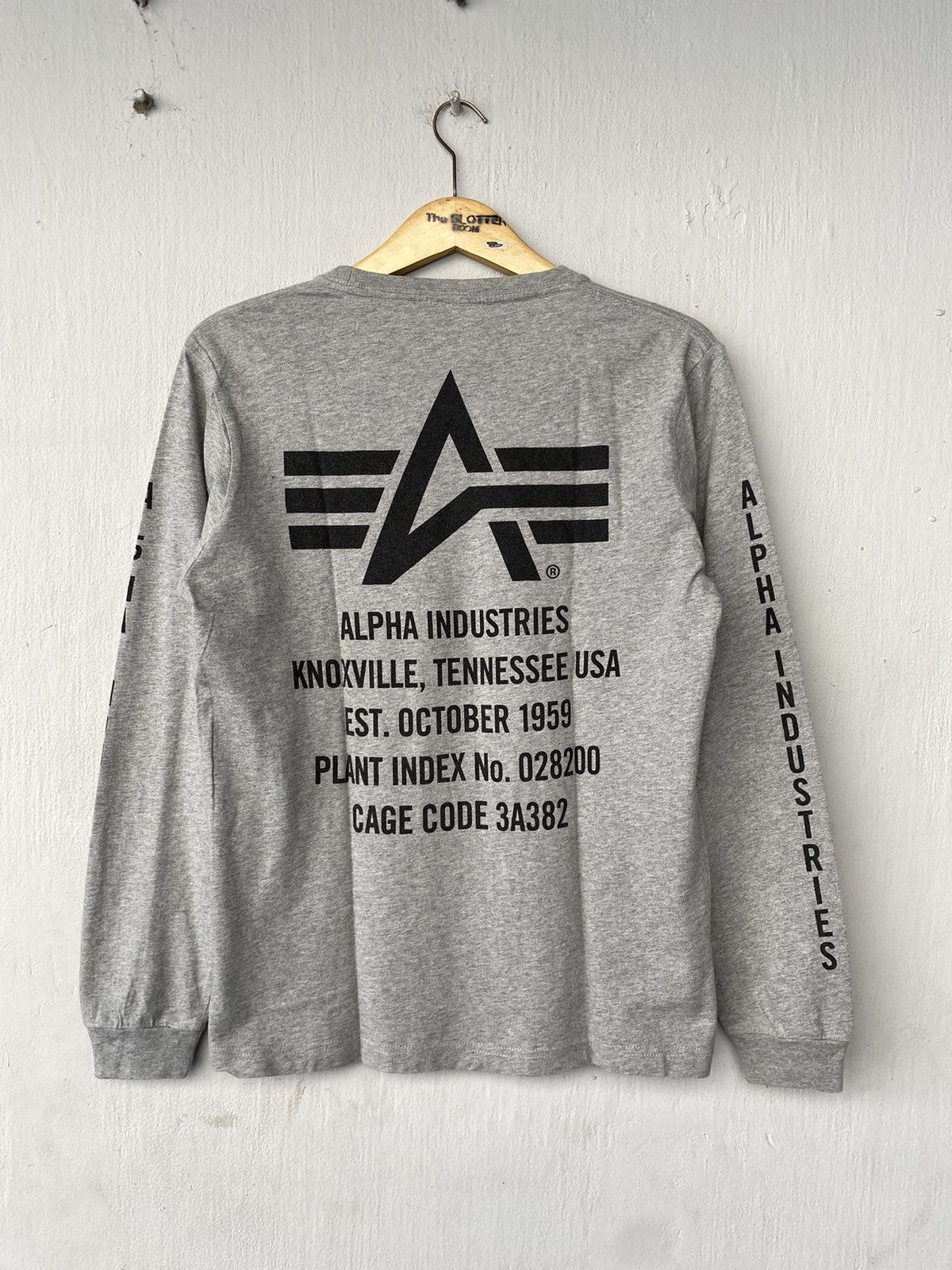 Alpha Industries Vintage Alpha Industries LS Tee Size US M / EU 48-50 / 2 - 6 Thumbnail