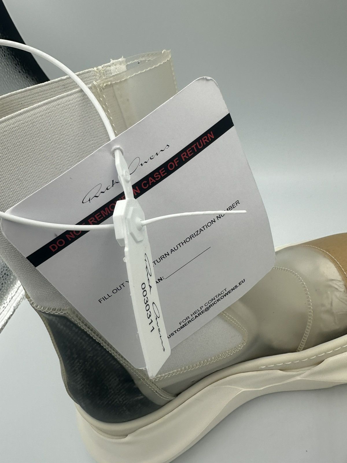 Rick Owens Drkshdw Rick Owens Beetle Abstract Size US 8 / EU 41 - 18 Thumbnail