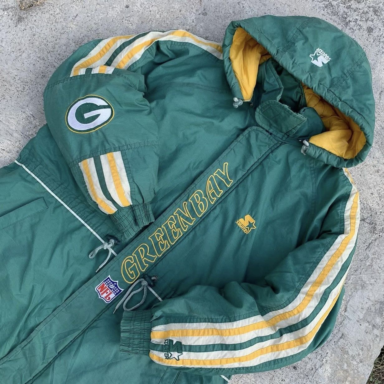 Starter NFL Green Bay Packers Parka Jacket by Starter Size US M / EU 48-50 / 2 - 3 Thumbnail