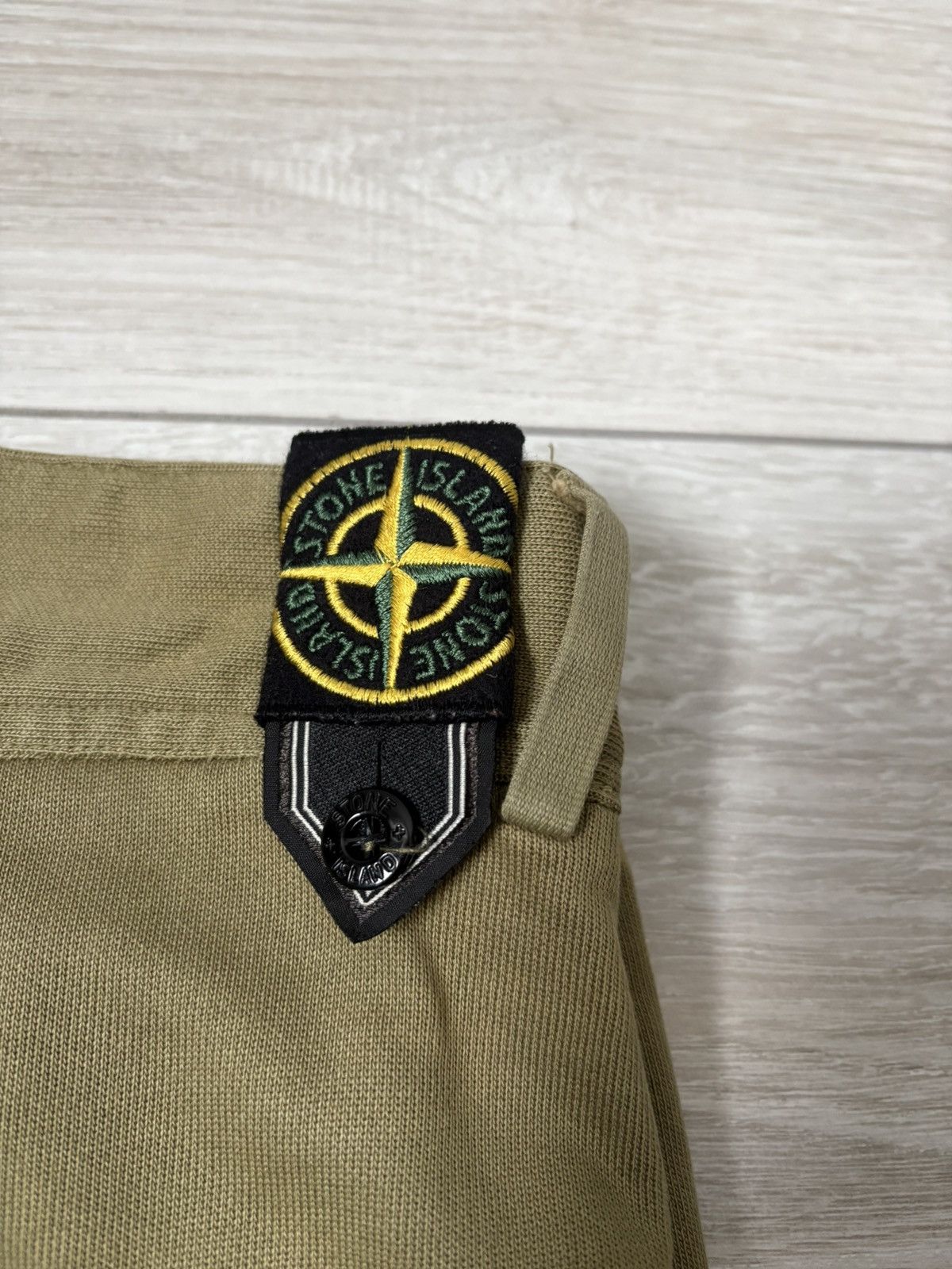 Stone Island Pants with stripes Stone Island khaki XL Size US 42 / EU 58 - 6 Thumbnail