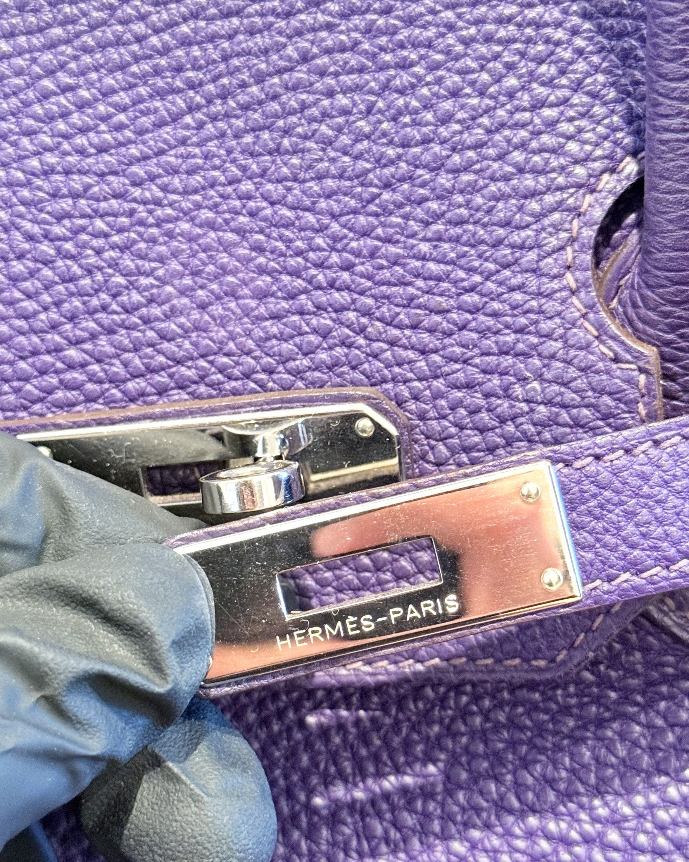 Hermes Hermes Togo Birkin 35 Iris Size ONE SIZE - 6 Thumbnail