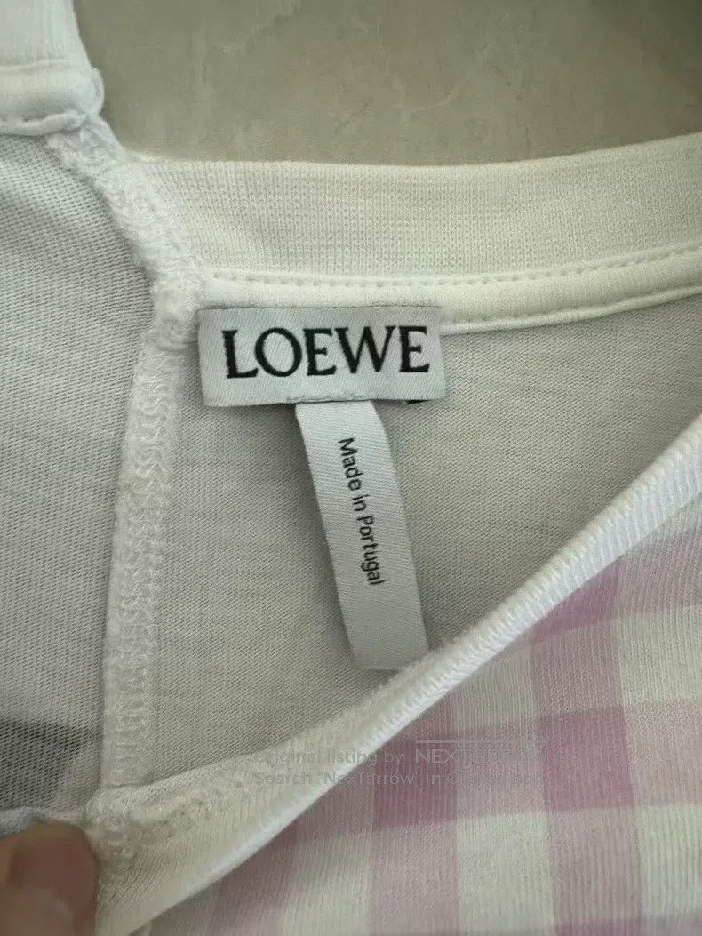 Loewe Loewe Patchwork Plaid Asymmetrical Short Sleeve Size M / US 6-8 / IT 42-44 - 3 Thumbnail