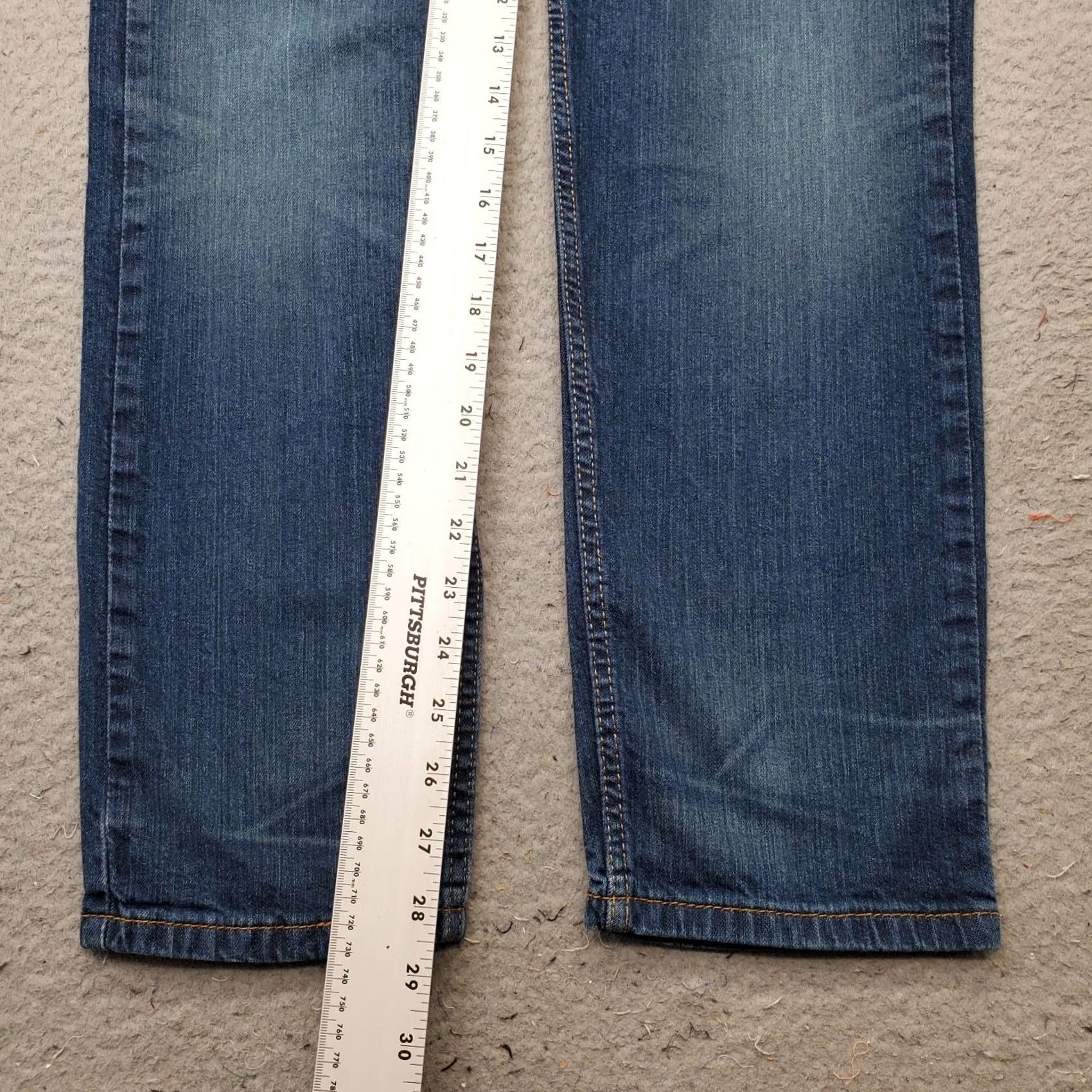Levi's Levi's 502 Jeans Mens 30x30 Blue Denim Medium Wash Straight Leg Size 30 Mens Jeans Regular Size US 30 / EU 46 - 4 Thumbnail