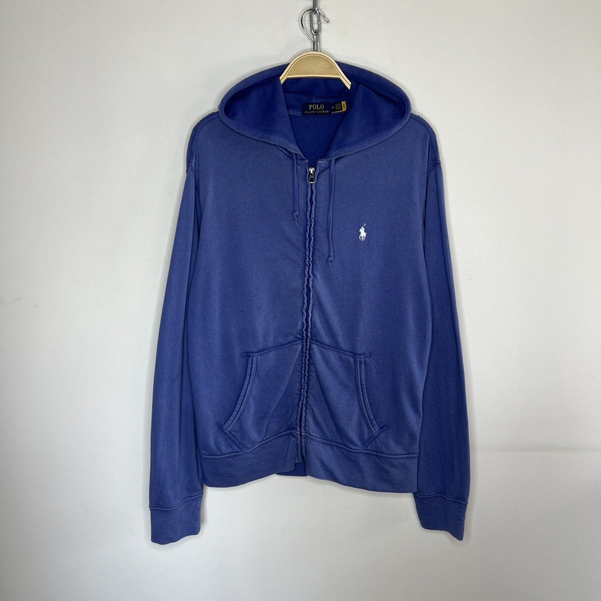 Polo Ralph Lauren Polo Ralph Lauren Hoodie Sweatshirt Hooded Blue Pony Logo Size US M / EU 48-50 / 2 - 1 Thumbnail
