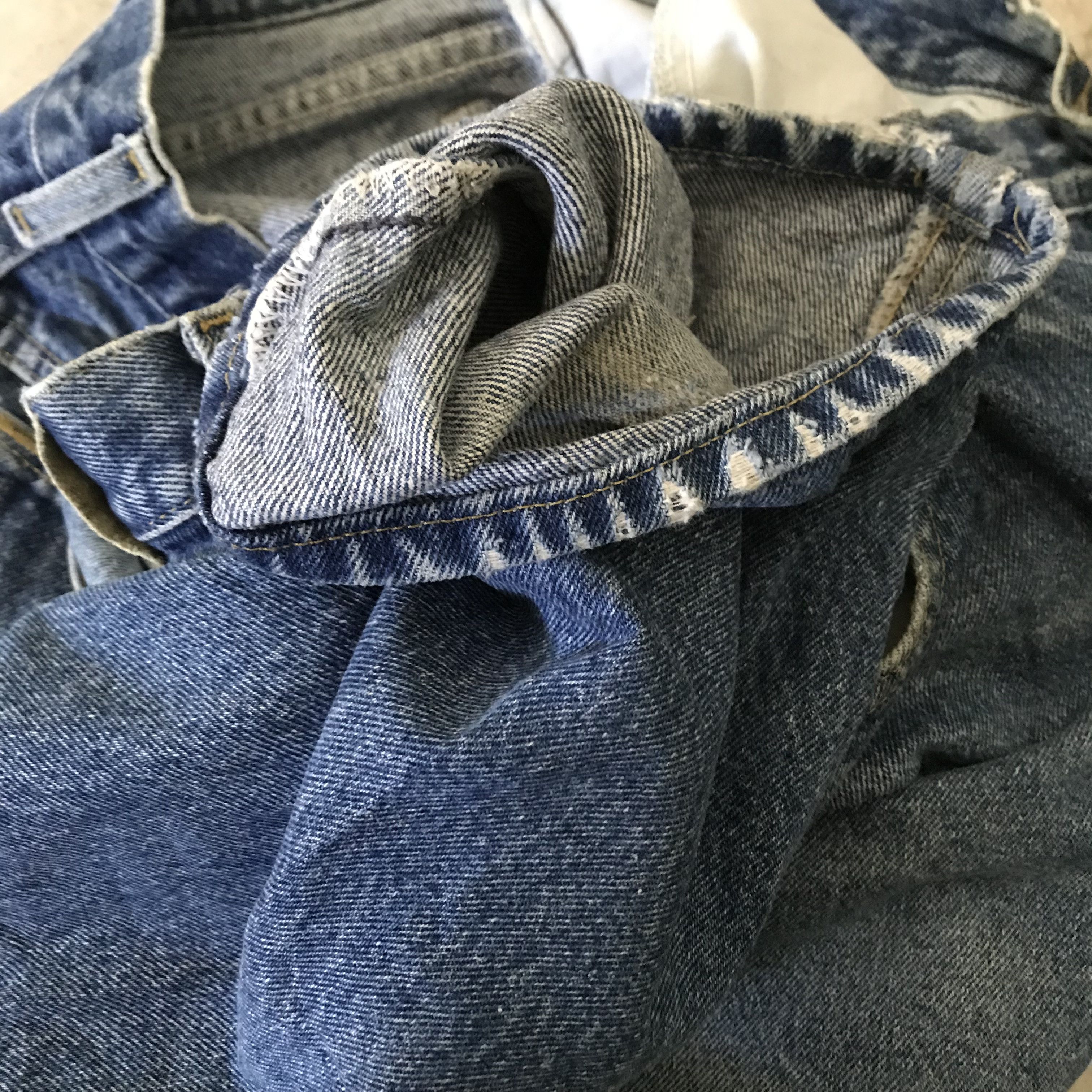Lee Vintage 90s Lee Medium Light Wash Straight Leg Jeans Size US 34 / EU 50 - 13 Thumbnail