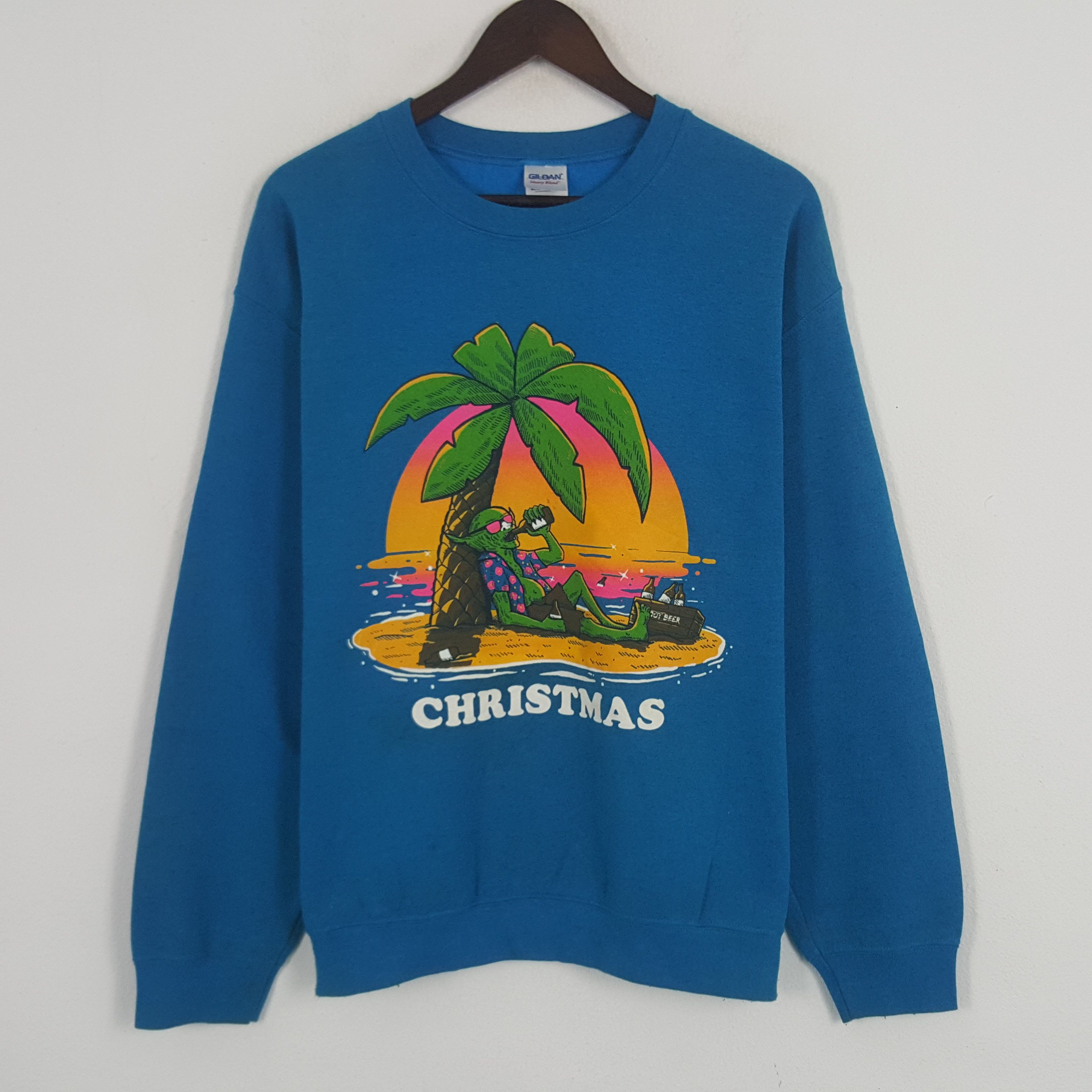 Vintage Vintage Hawaii Christmas Sweatshirt Size US M / EU 48-50 / 2 - 1 Thumbnail