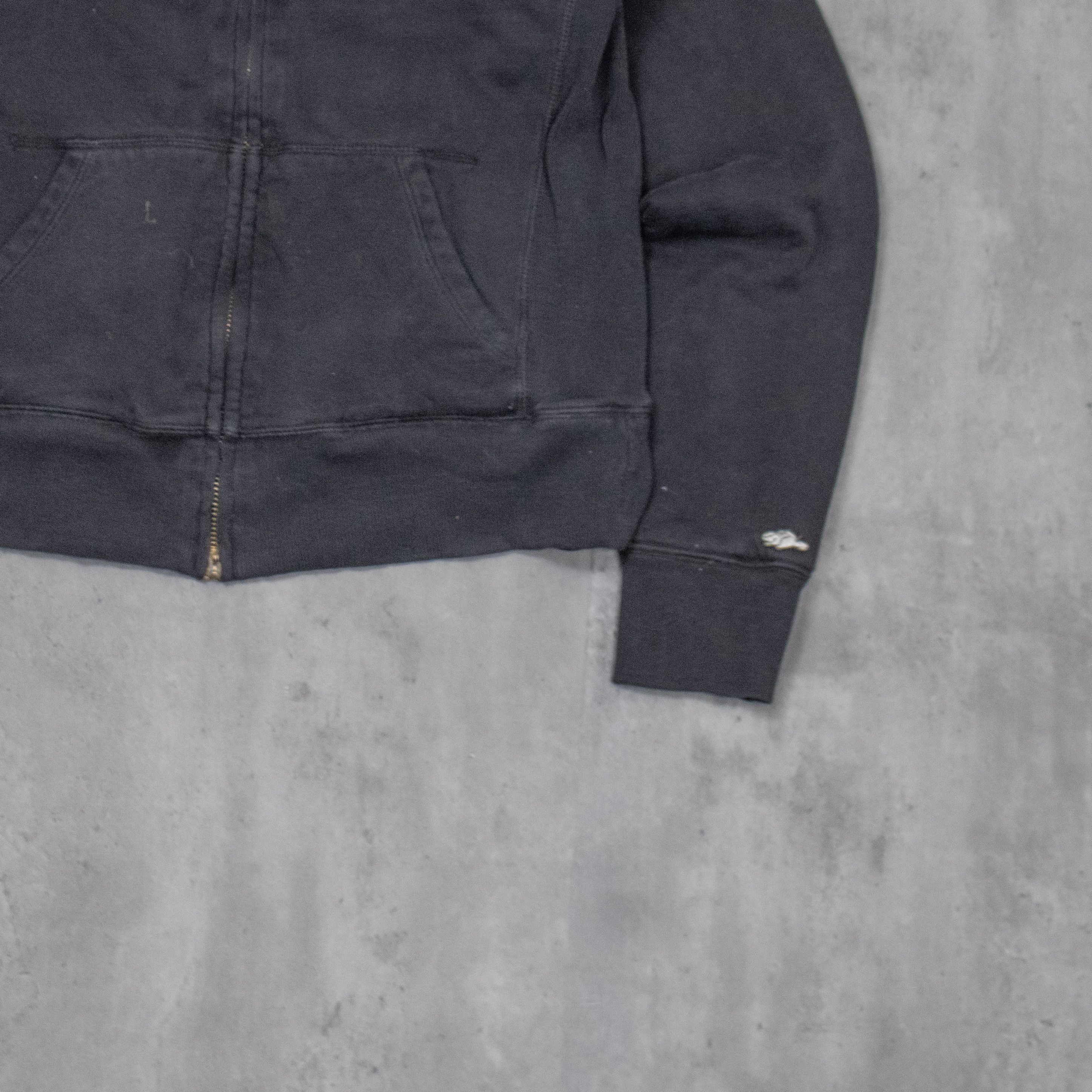 Roots Y2K 2000's 00's Root's Sasquatch Black Zip Hoodie Sweater Size US XS / EU 42 / 0 - 3 Thumbnail