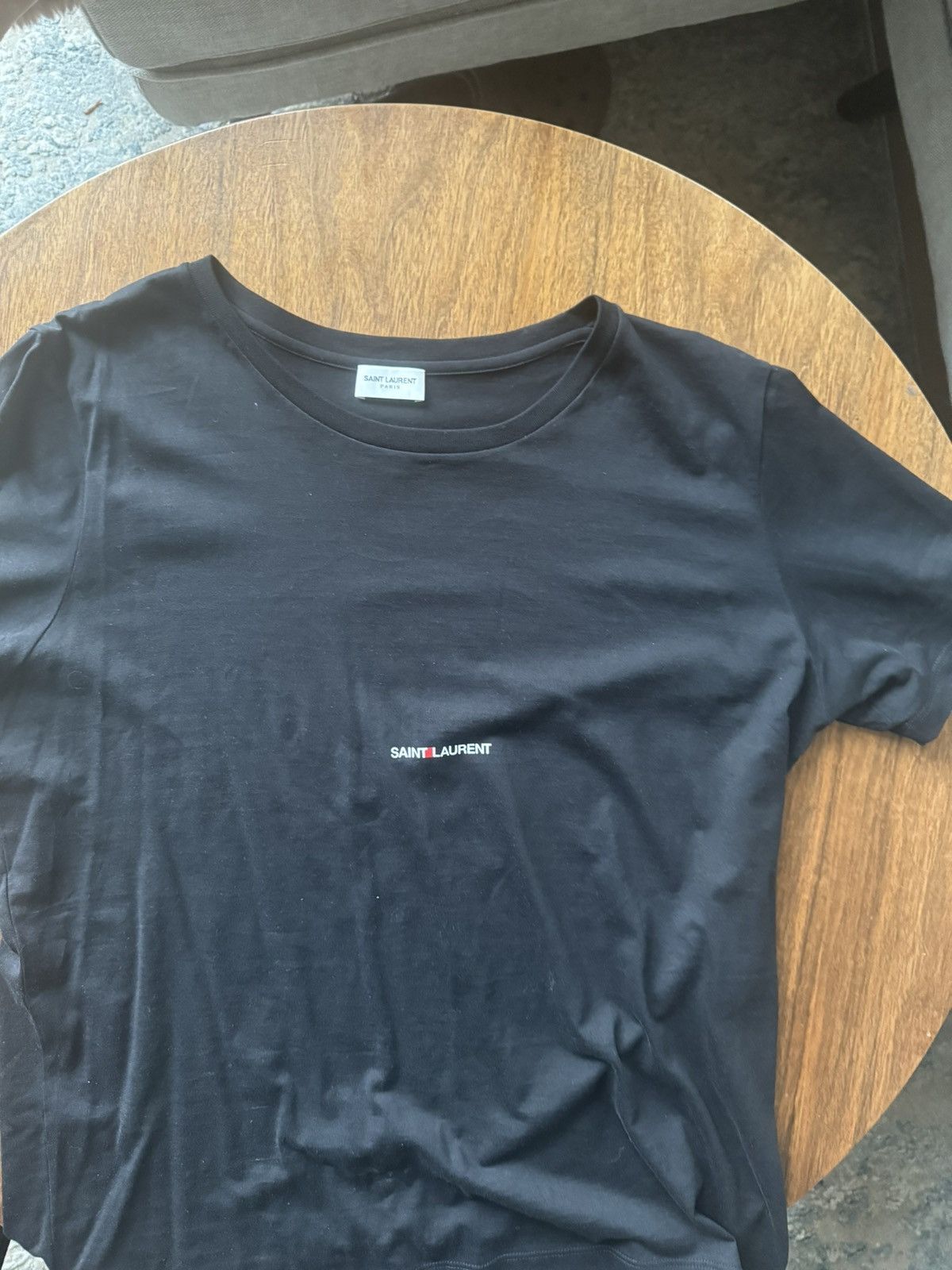 Yves Saint Laurent Saint Laurent Classic Tshirt Size US L / EU 52-54 / 3 - 1 Thumbnail