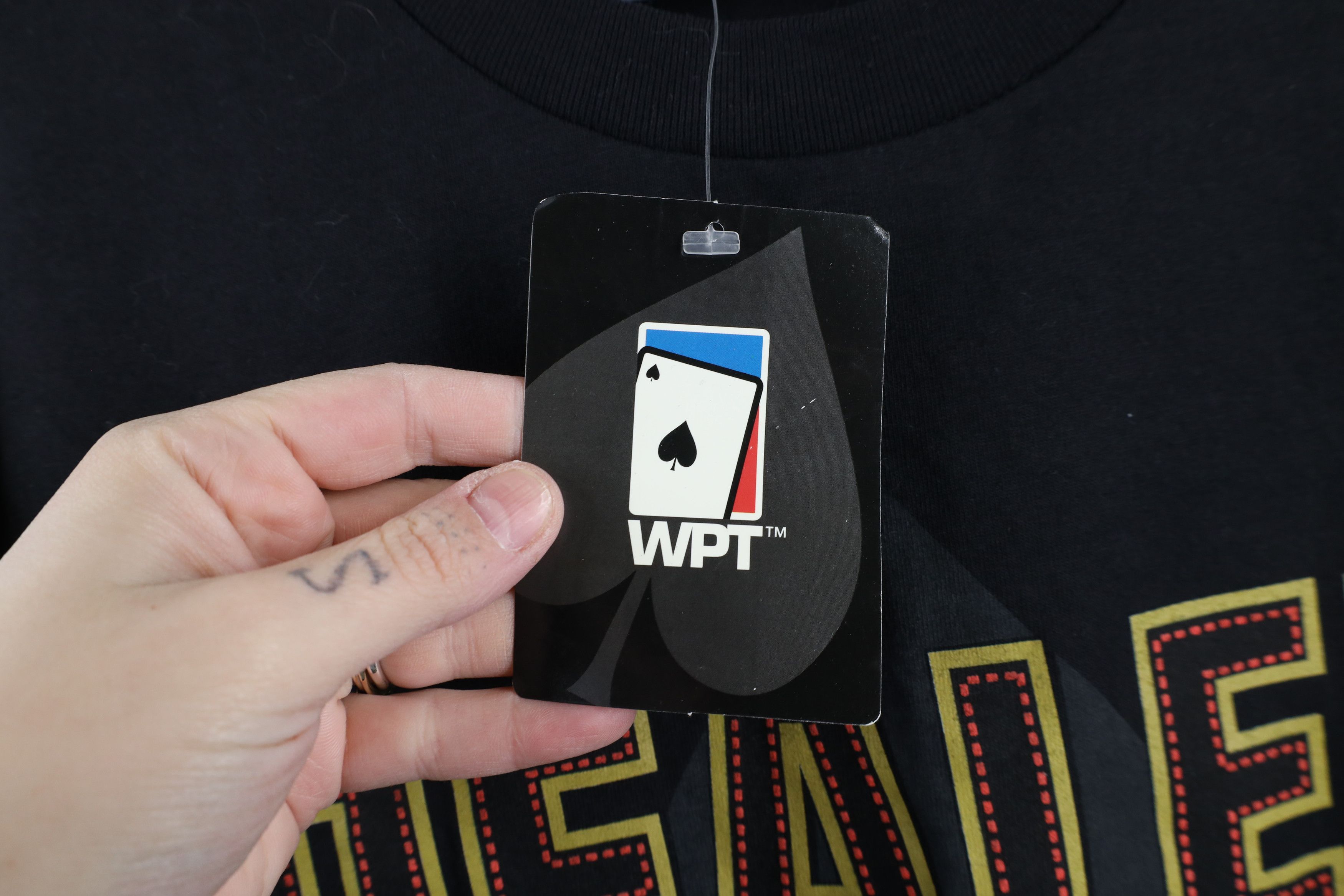 Vintage Deadstock Vintage Y2K 2005 Dealer World Poker Tour T-Shirt Size US XL / EU 56 / 4 - 5 Thumbnail