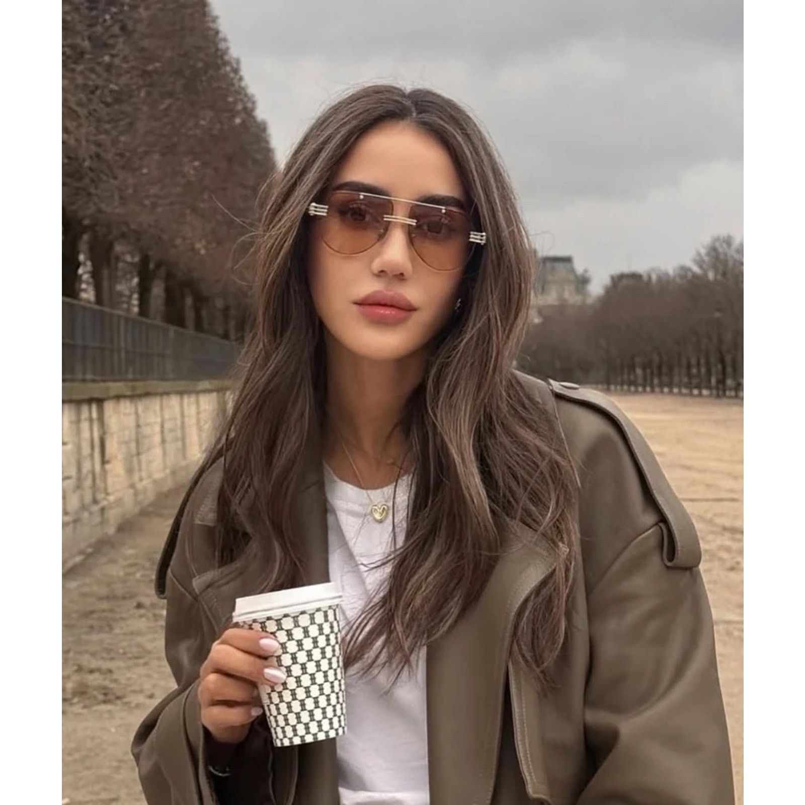 Bottega Veneta NEW Bottega Veneta BV1342S Two Toned Aviator Sunglasses $730 Size ONE SIZE - 1 Thumbnail