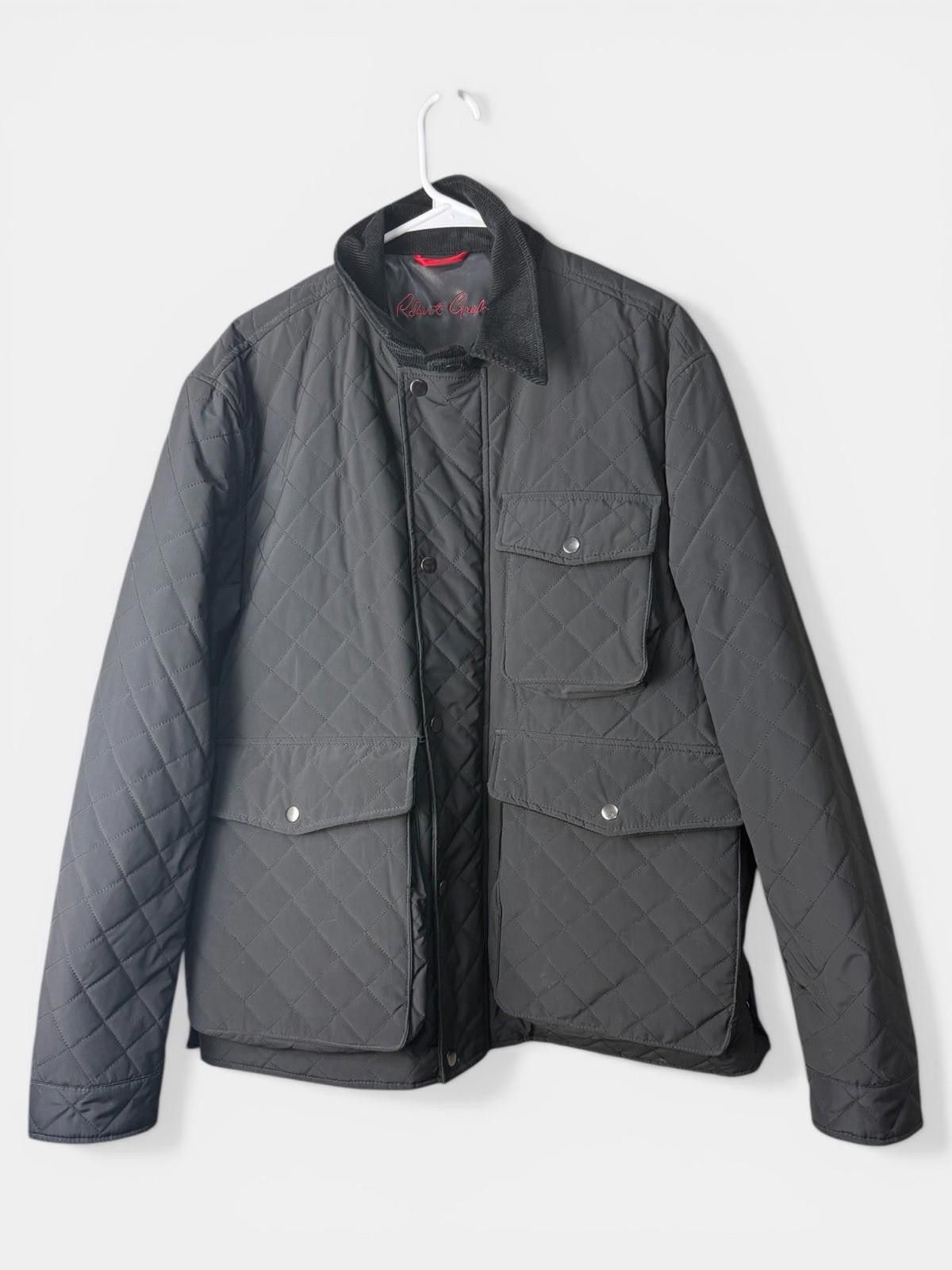 Robert Graham Robert Graham Black Quilted Utility Jacket Men’s M Size US M / EU 48-50 / 2 - 2 Thumbnail