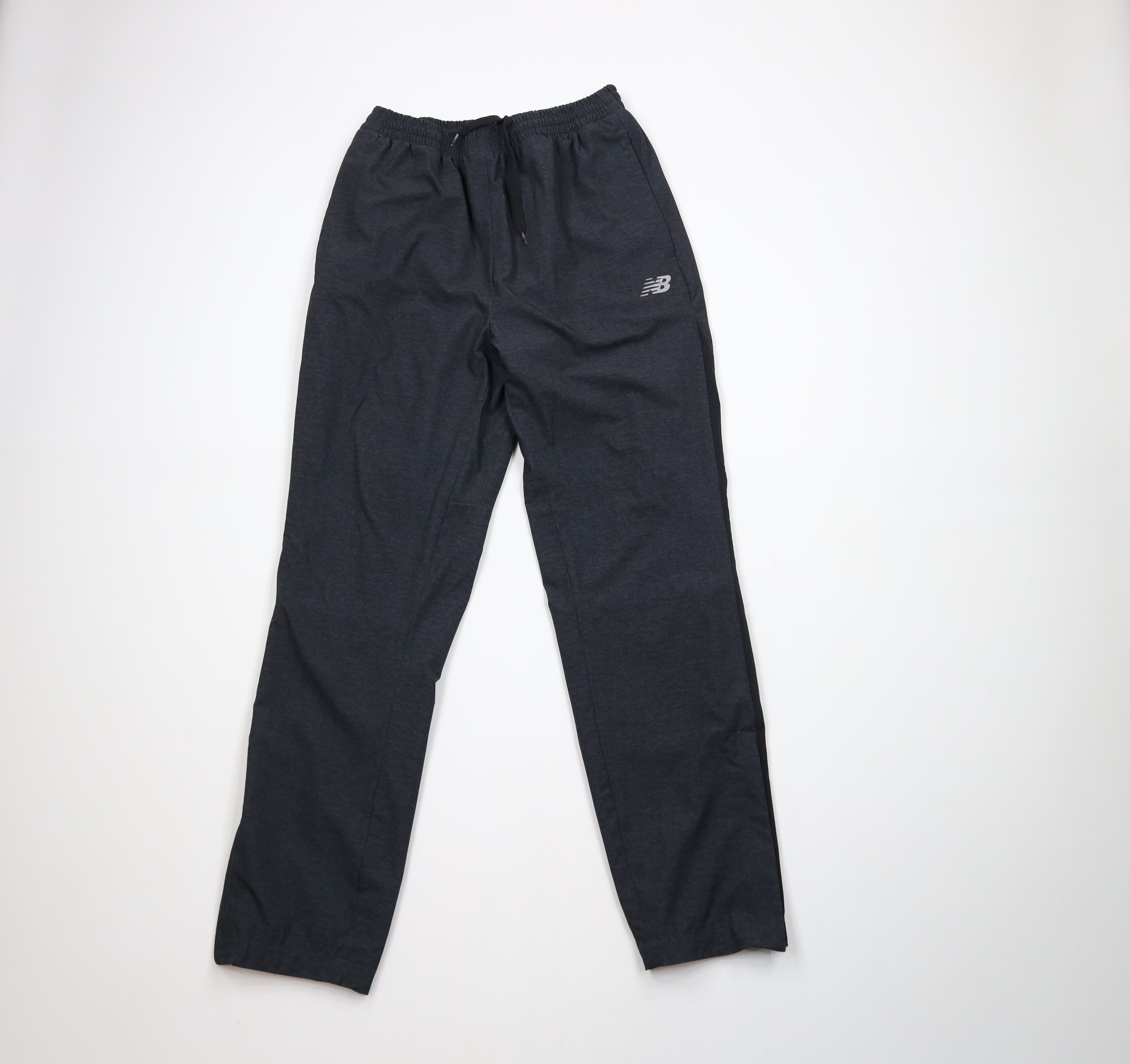 New Balance × Vintage Vintage Y2K New Balance Spell Out Reflective Pants Dark Gray Size US 34 / EU 50 - 1 Thumbnail