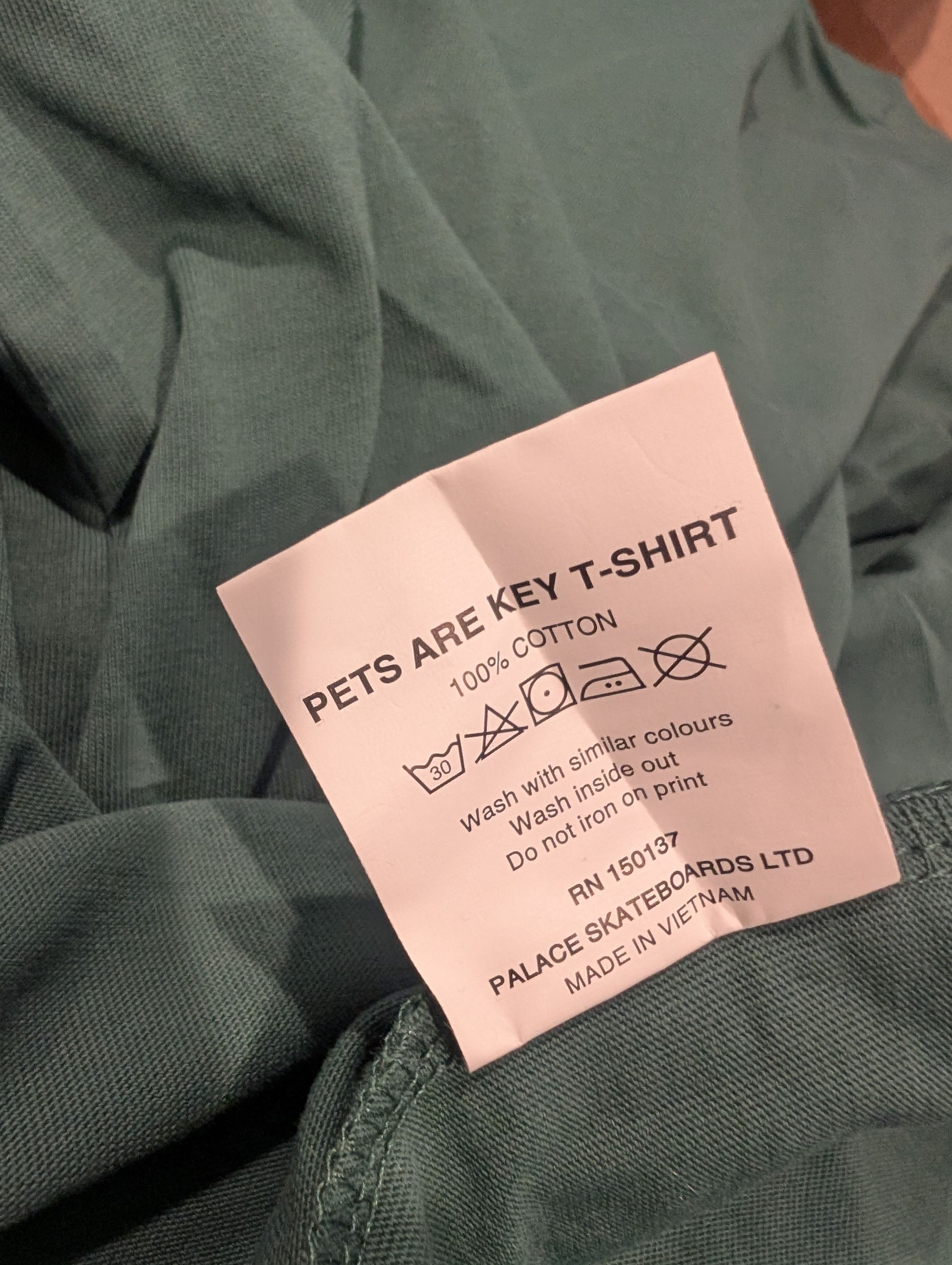 Palace Brand New Palace Pet Tee size XL Size US XL / EU 56 / 4 - 4 Thumbnail