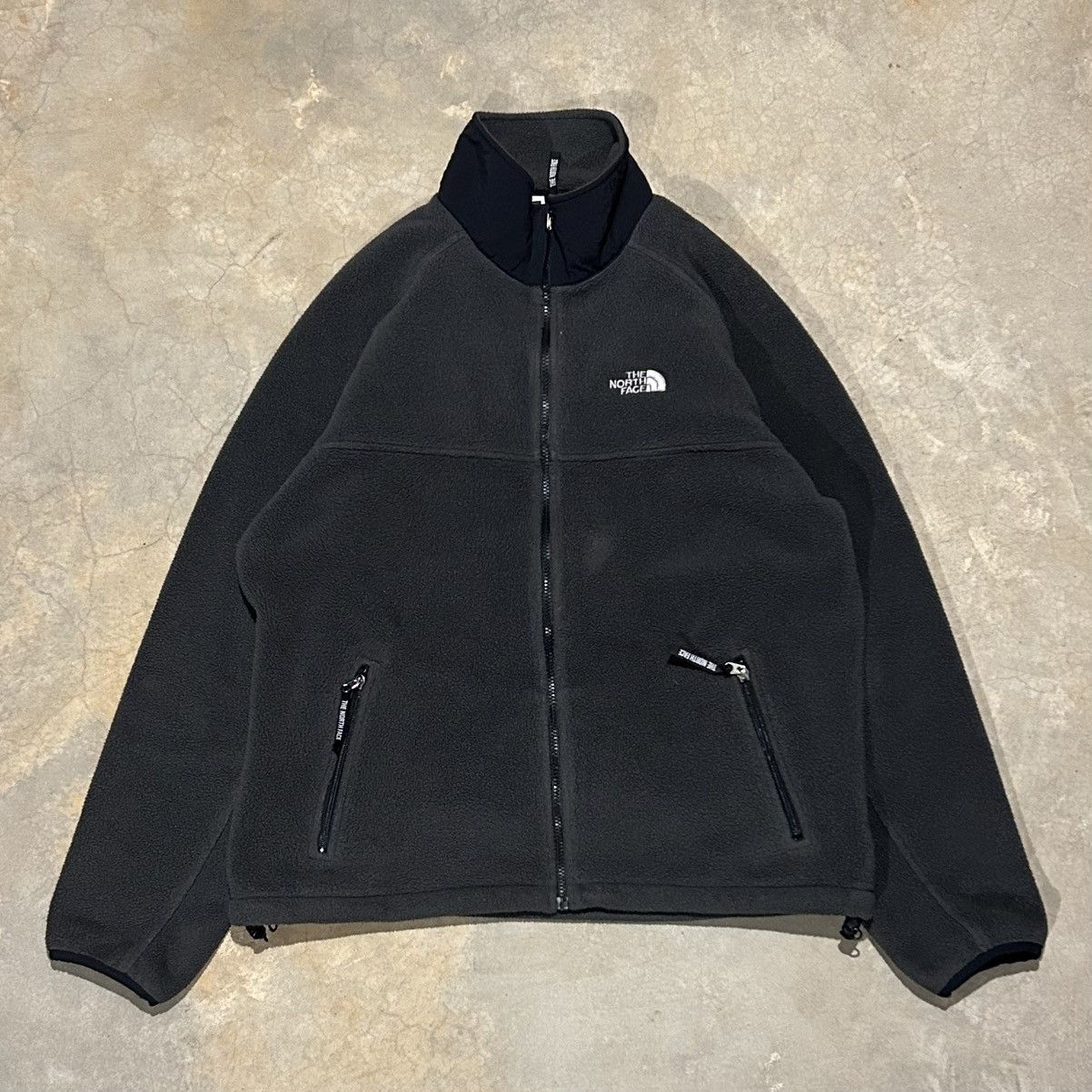 The North Face × Vintage Crazy Vintage 90s The North Face Pile Fleece Zip Up Jacket Size US L / EU 52-54 / 3 - 1 Thumbnail