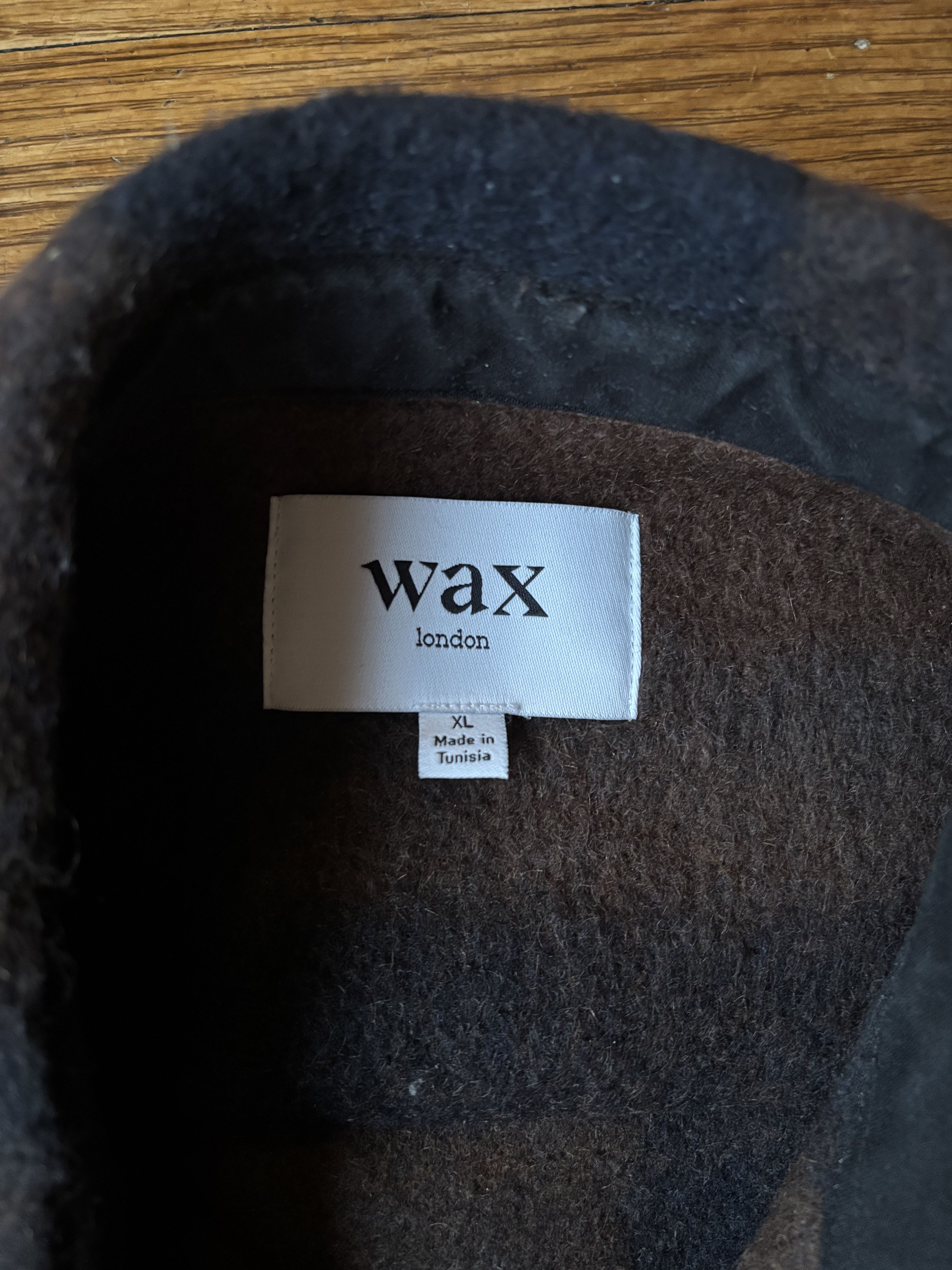 Wax London Wool Whiting Overshirt Size US XL / EU 56 / 4 - 4 Thumbnail