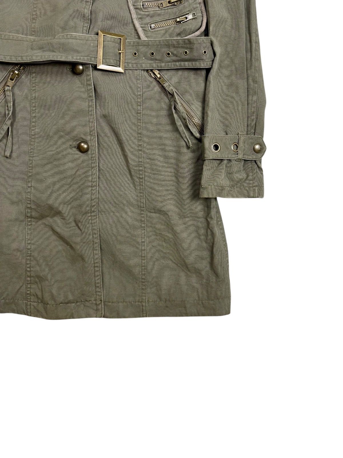 Le Grande Bleu (L.G.B.) 2003 Spiral Girl - Apocalypse Style Army Jacket Size US M / EU 48-50 / 2 - 13 Thumbnail