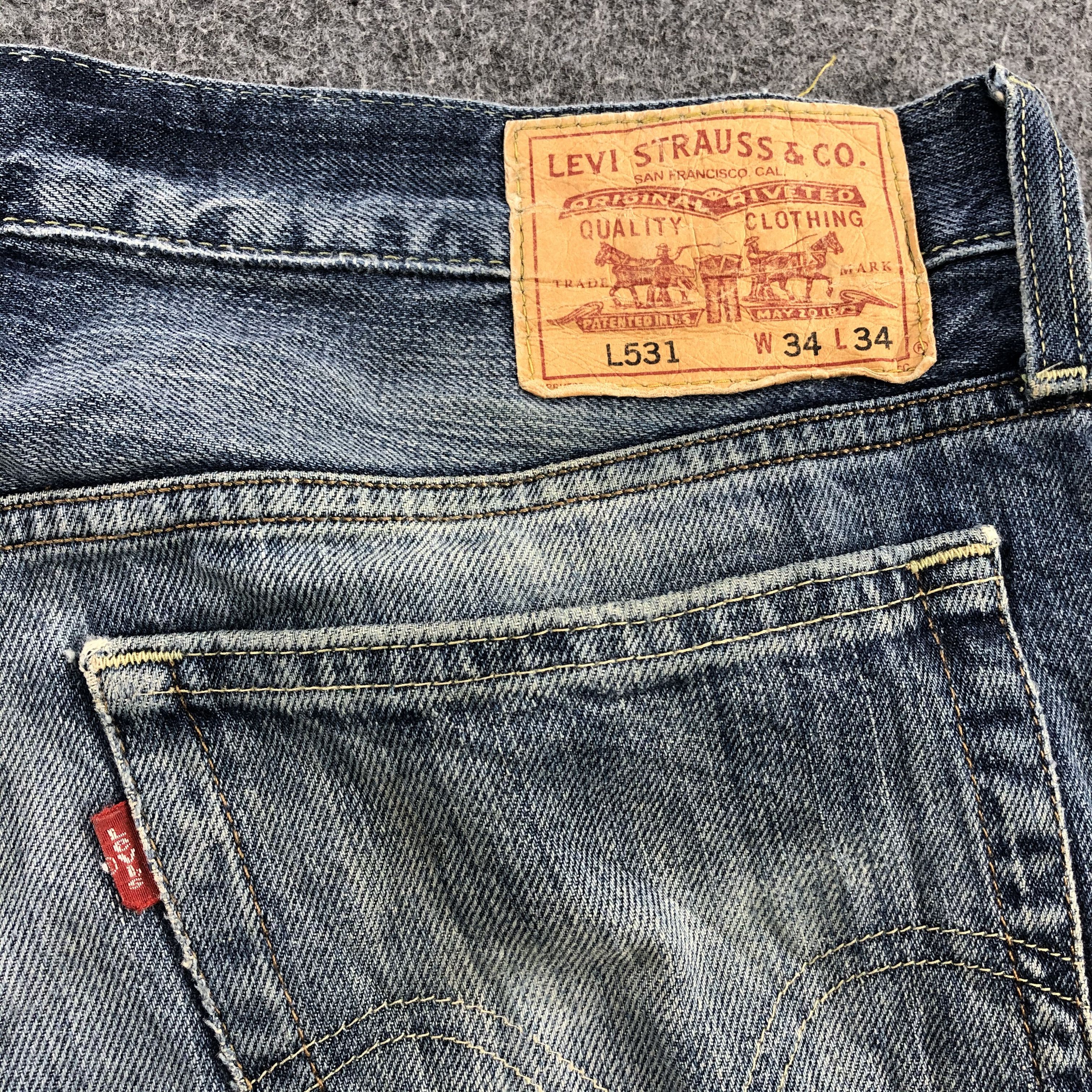 Levi's × Vintage Vintage Levis 531 Jeans-JM713 Size US 36 / EU 52 - 6 Thumbnail