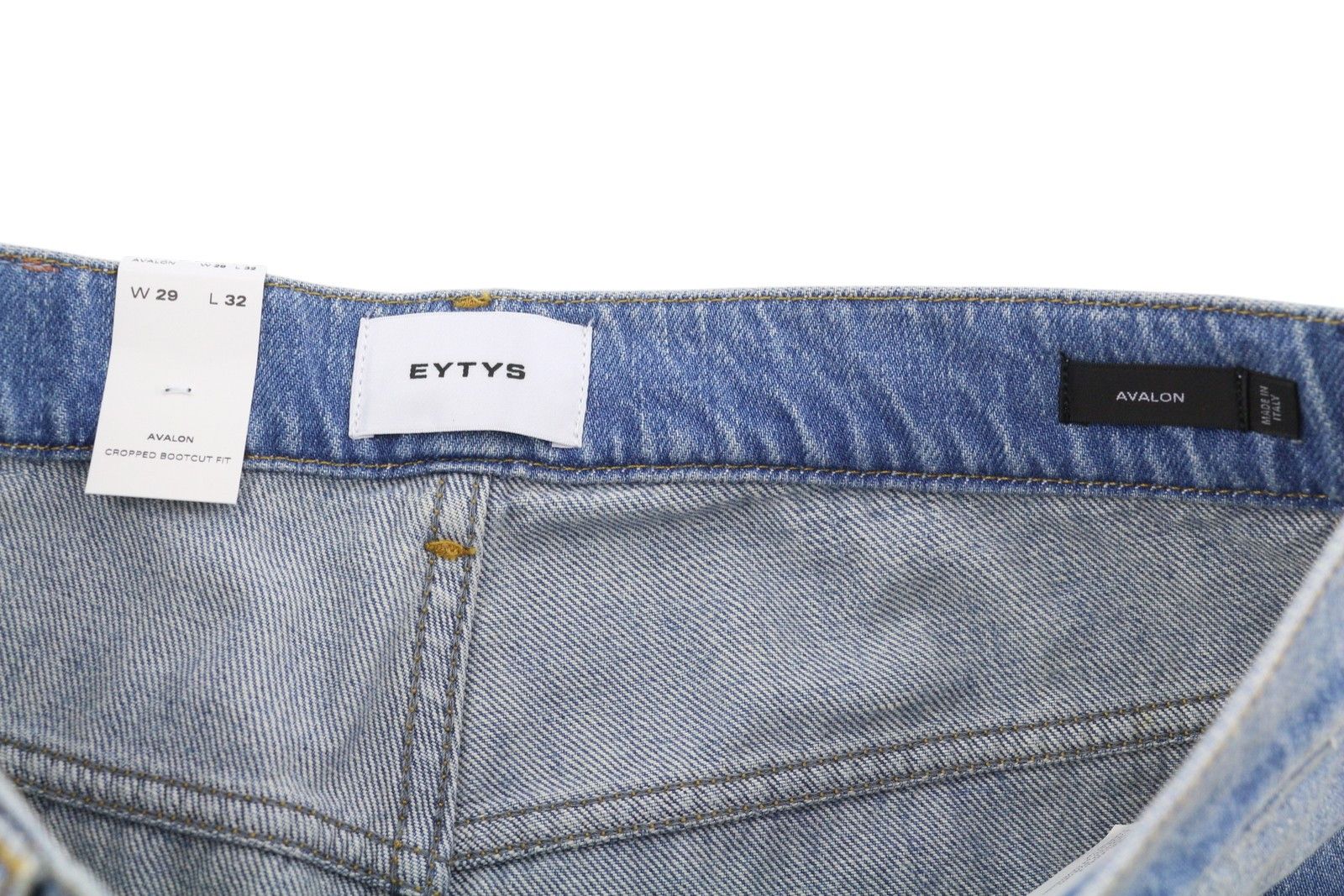 Eytys AVALON TORN INDIGO BOOTCUT W29/L32 RRP370 88889 Size 29" - 8 Thumbnail