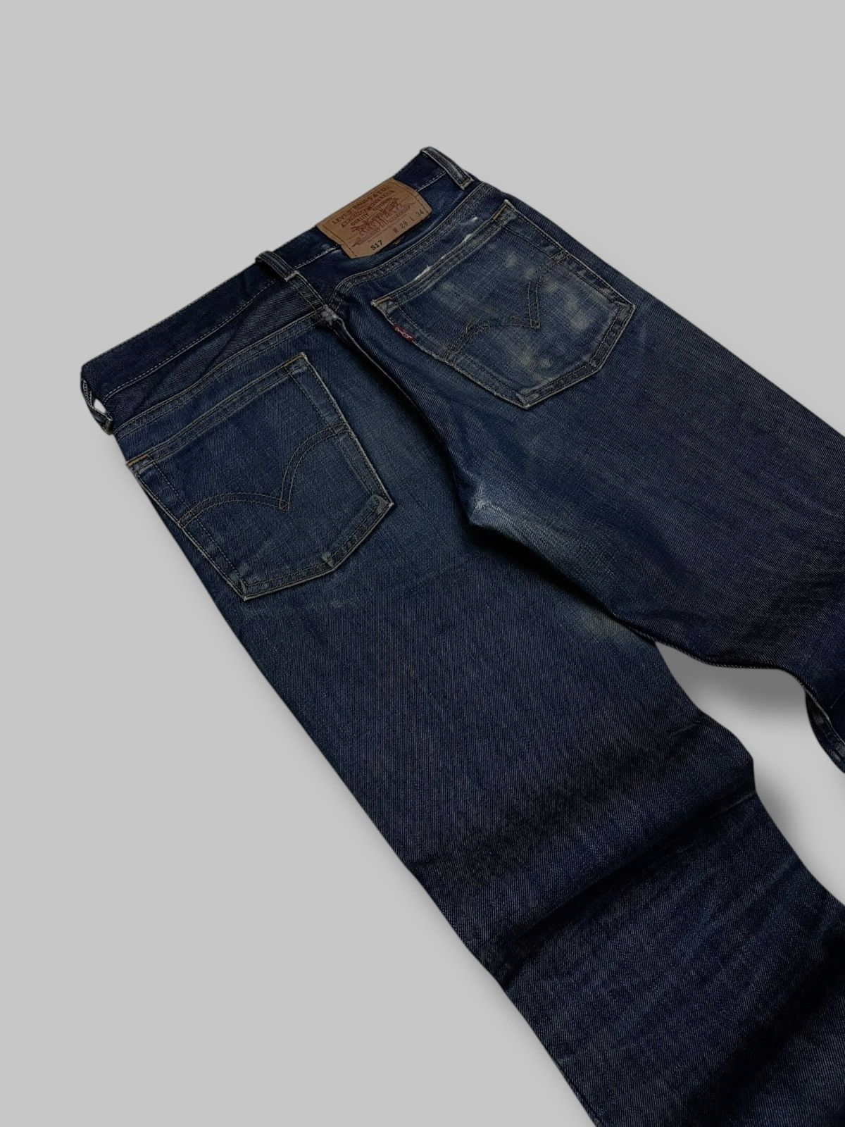 Levi's Vintage Clothing Vintage 1990s Designer Levis 517 Flared Distressed Classic Size US 28 / EU 44 - 15 Thumbnail