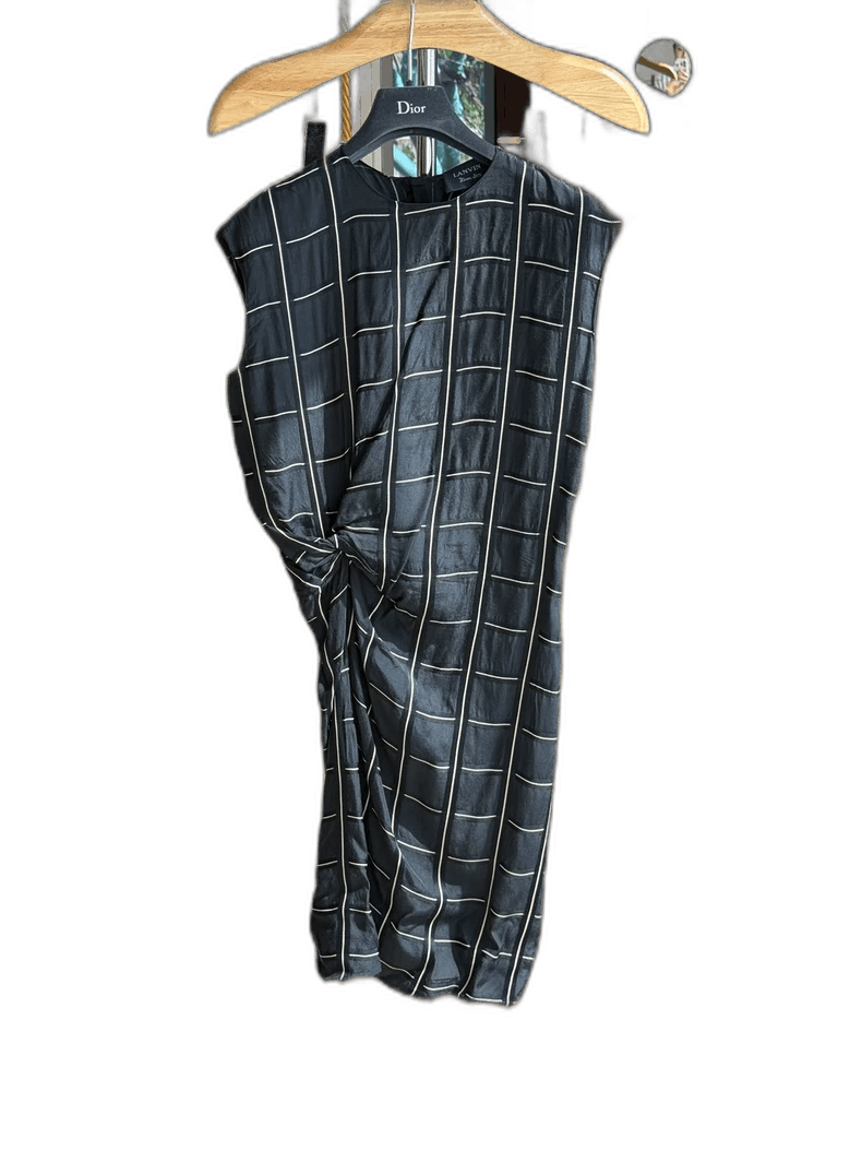 Lanvin Lanvin Classic Design Dress in Black Size US 34 / EU 50 - 1 Thumbnail