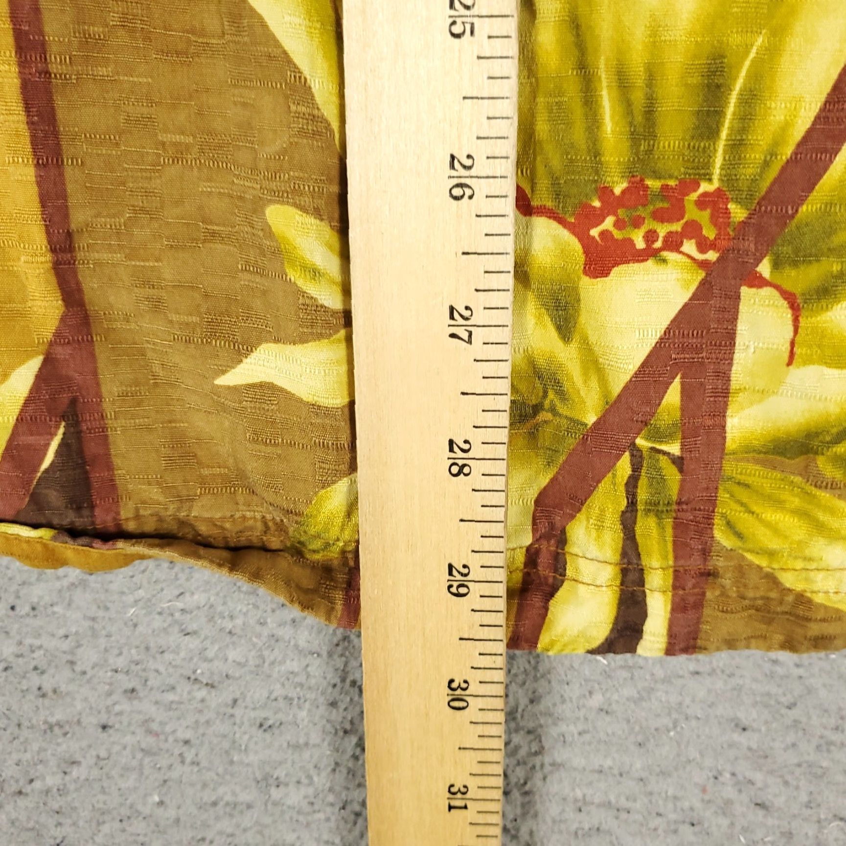 Tommy Bahama Tommy Bahama Shirt Mens XL Yellow Floral Silk Hawaiian Button Up Shirt Size US XL / EU 56 / 4 - 5 Thumbnail