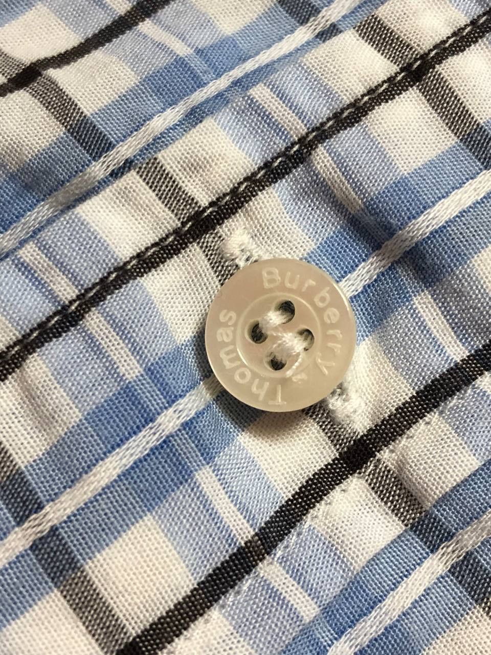 Burberry Thomas Burberry SHORT Sleeve Check Shirt Size US L / EU 52-54 / 3 - 6 Thumbnail