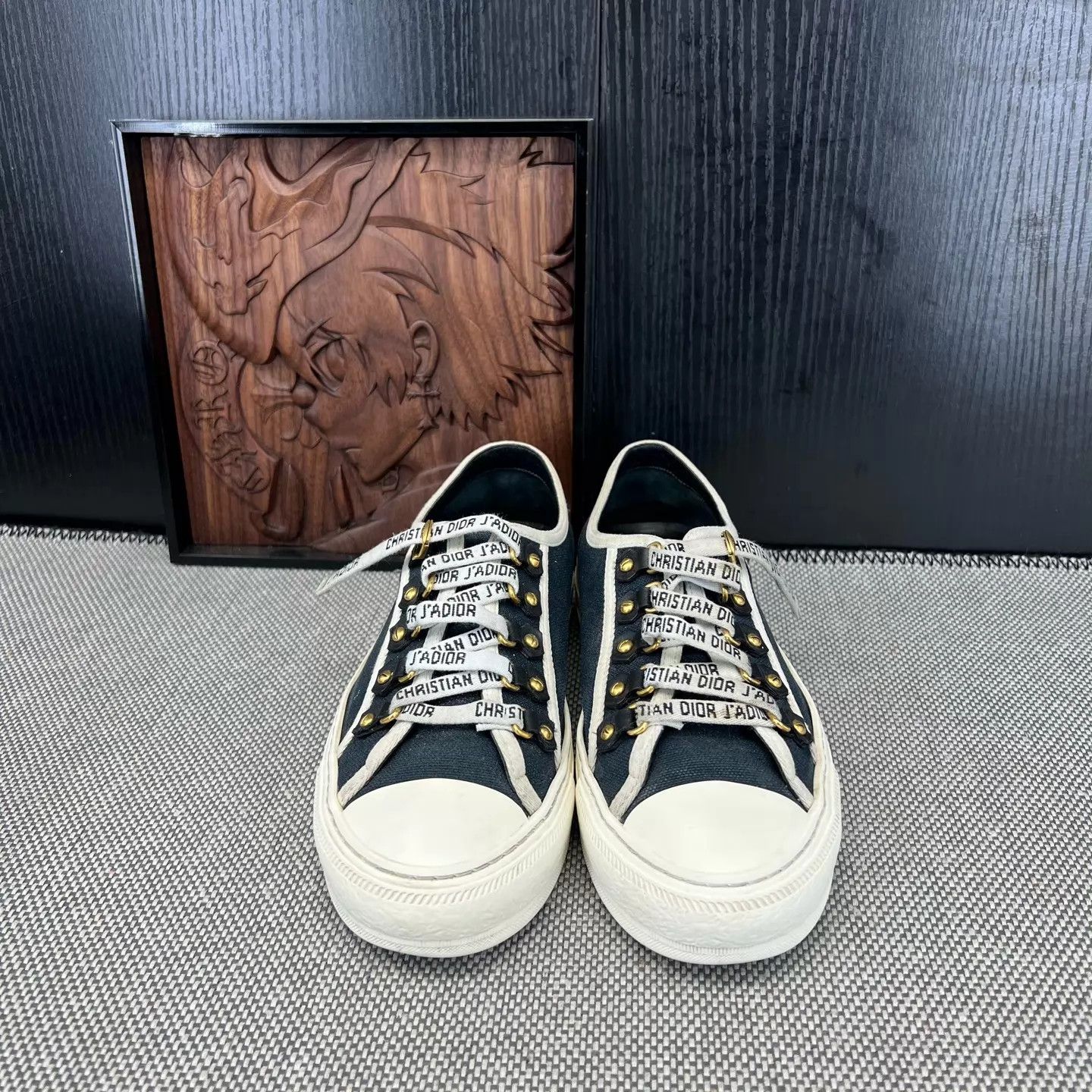 Dior DIOR Walk'n'Dior Black White Sneakers Size 36 Boxed Size US 5.5 / IT 35.5 - 5 Thumbnail