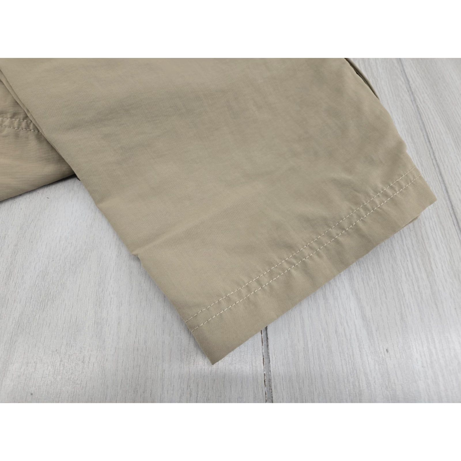 The North Face The North Face Mens Pants Tan Khaki Size L Large Convertible Belted Nylon Hiking Size US 33 - 2 Thumbnail