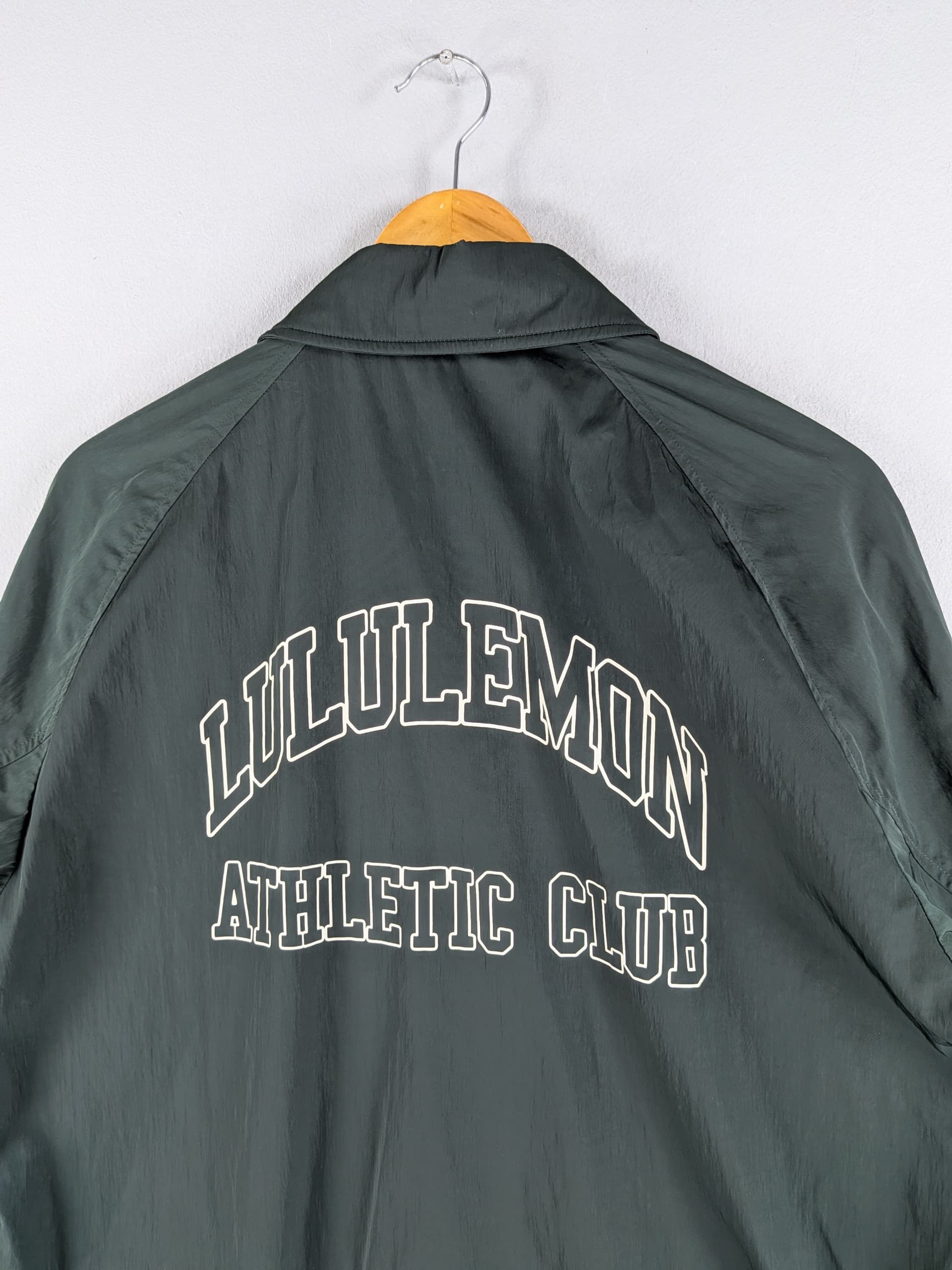 Lululemon Lululemon Athletic Club Coaches Jacket Rainforest Green Size US M / EU 48-50 / 2 - 13 Thumbnail