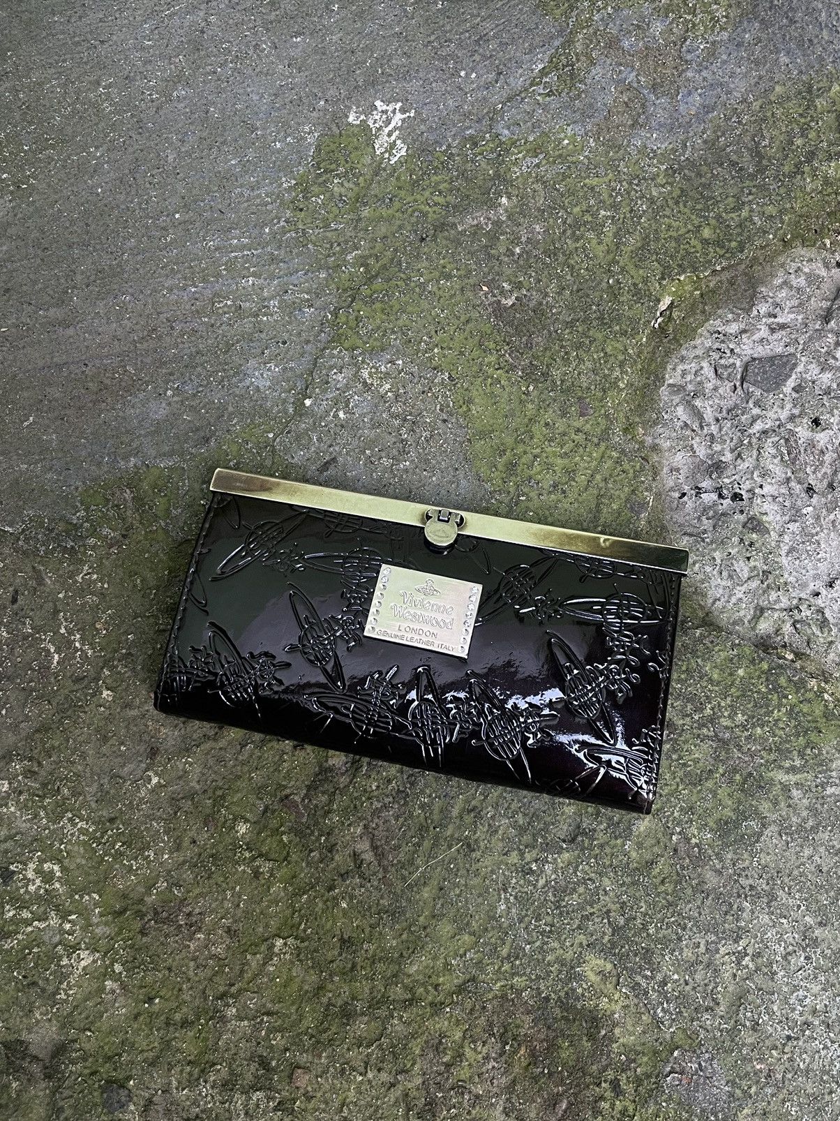 Vivienne Westwood Vintage Vivienne Westwood Leather Monogram Brown Wallet Size ONE SIZE - 3 Thumbnail
